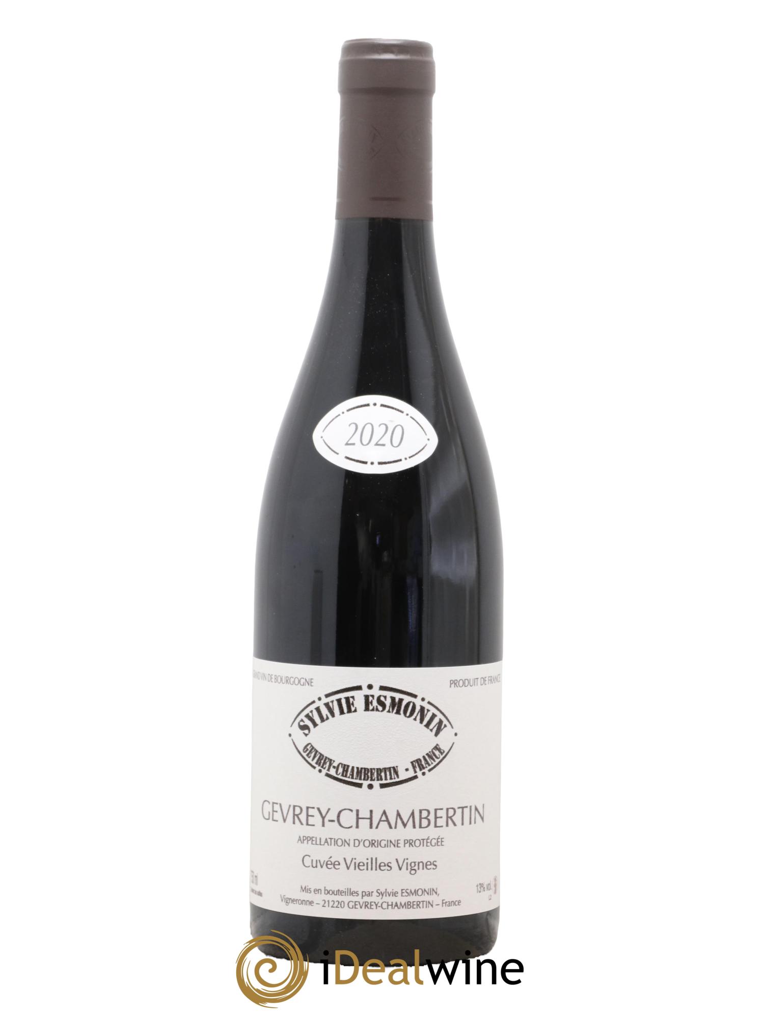 Gevrey-Chambertin Vieilles Vignes Sylvie Esmonin  2020 - Lotto di 1 bottiglia - 0