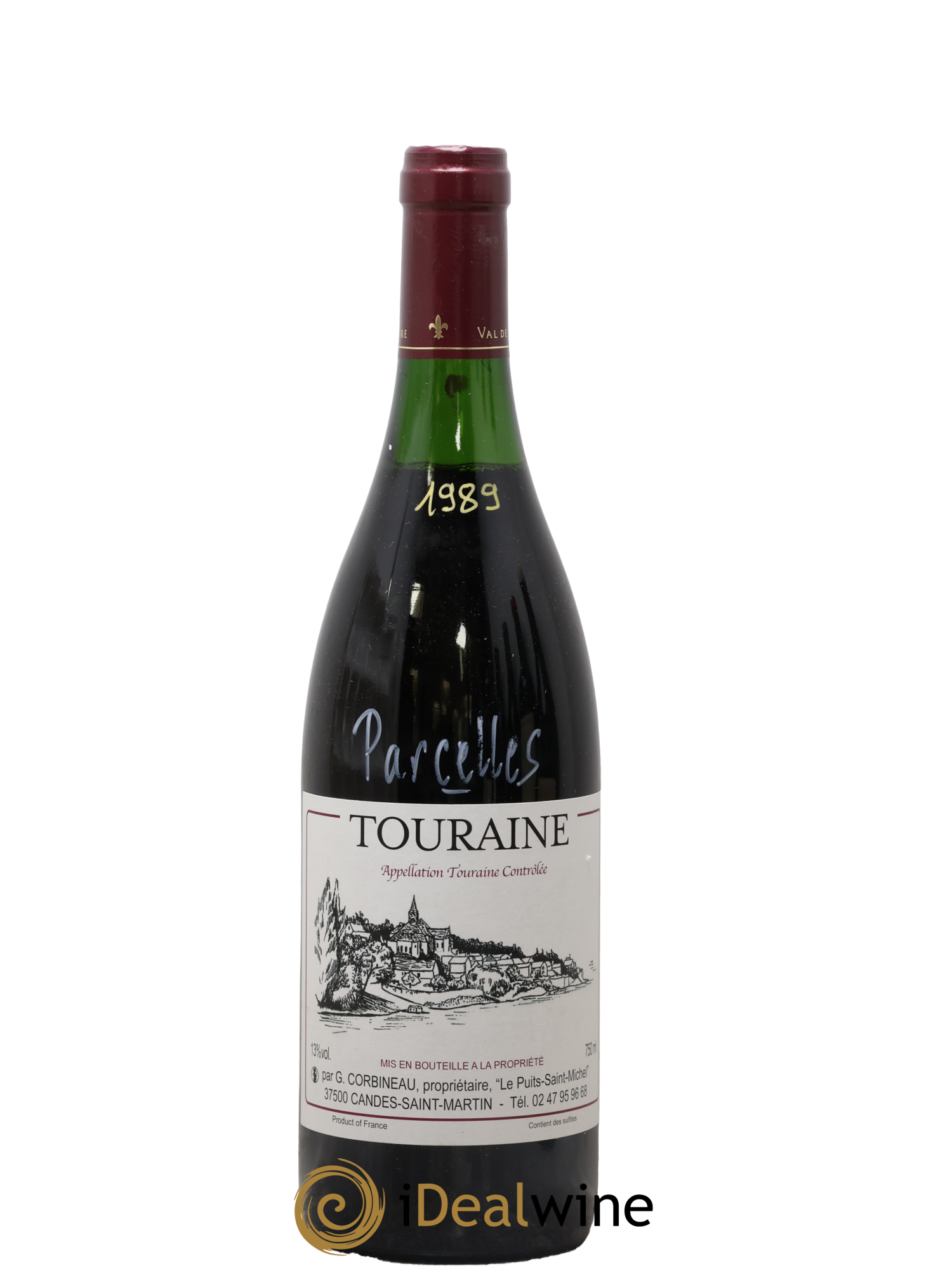 Touraine Parcelles Patrick Corbineau 1989 - Lot of 1 bottle - 0