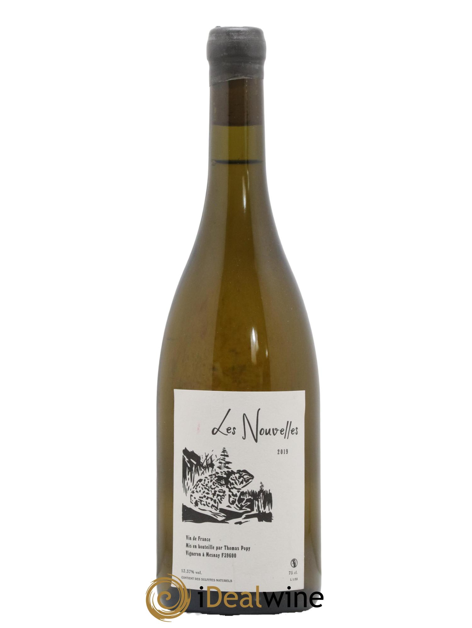 Vin de France Les Nouvelles Thomas Popy 2019 - Lot de 1 bouteille - 0