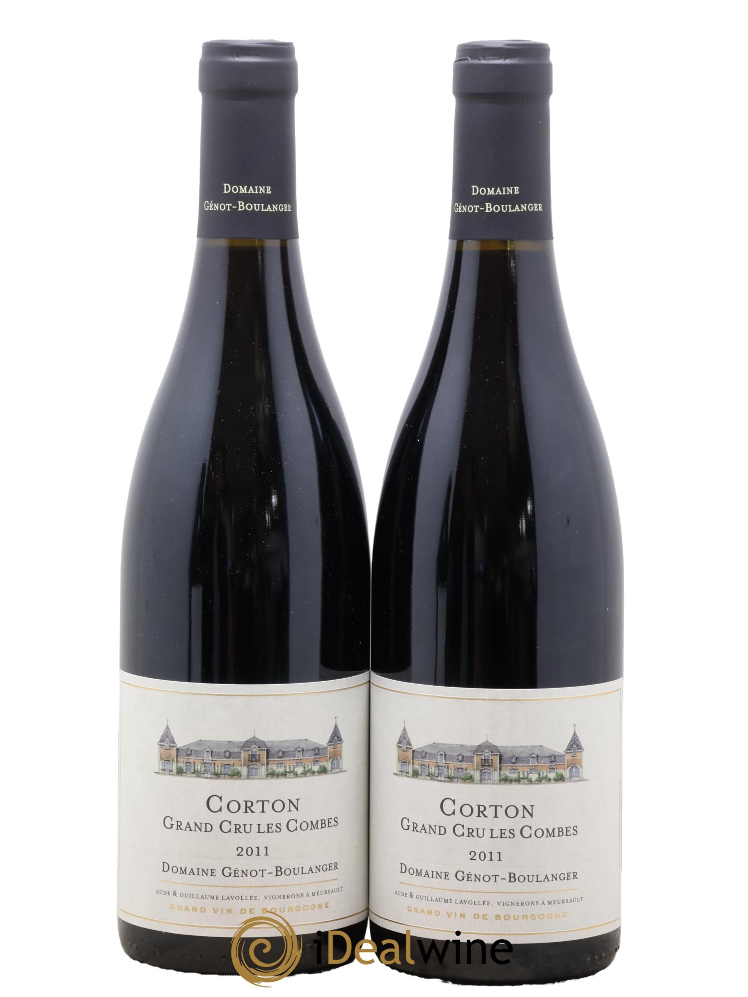 Corton Grand Cru Les Combes Génot-Boulanger (Domaine) 2011 - Lotto di 2 bottiglie - 0