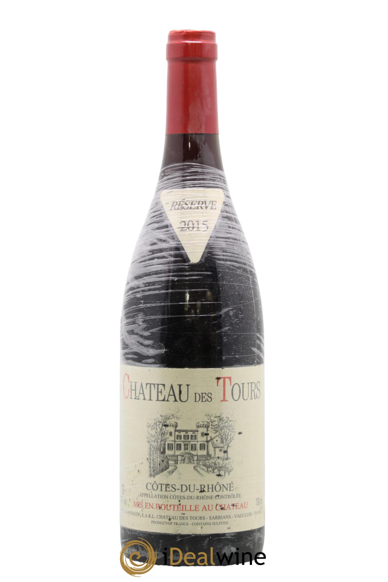 Côtes-du-Rhône Château des Tours Emmanuel Reynaud 2015 - Posten von 1 Flasche - 0