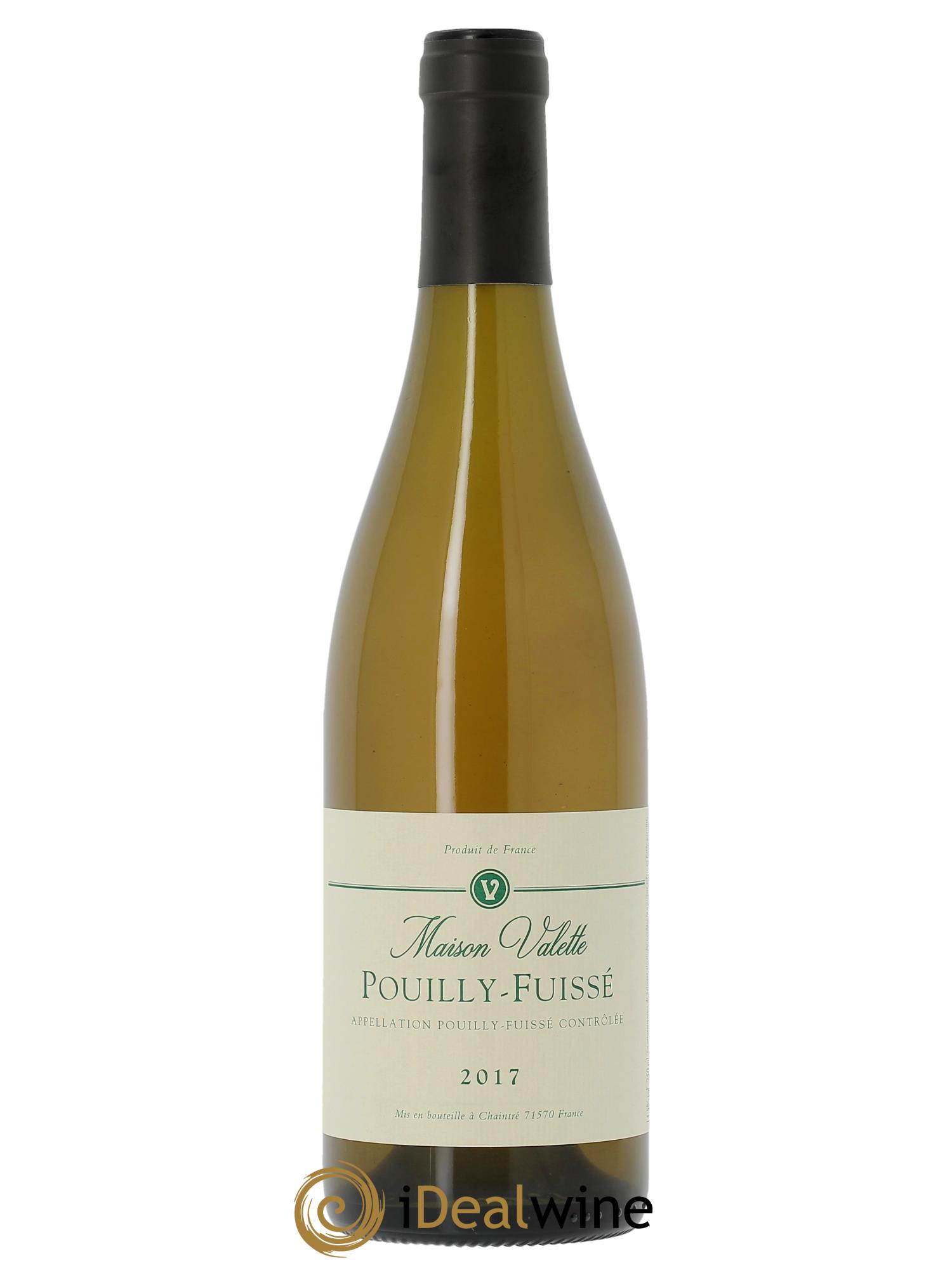 Pouilly-Fuissé Valette (Domaine)  2017 - Lotto di 1 bottiglia - 0