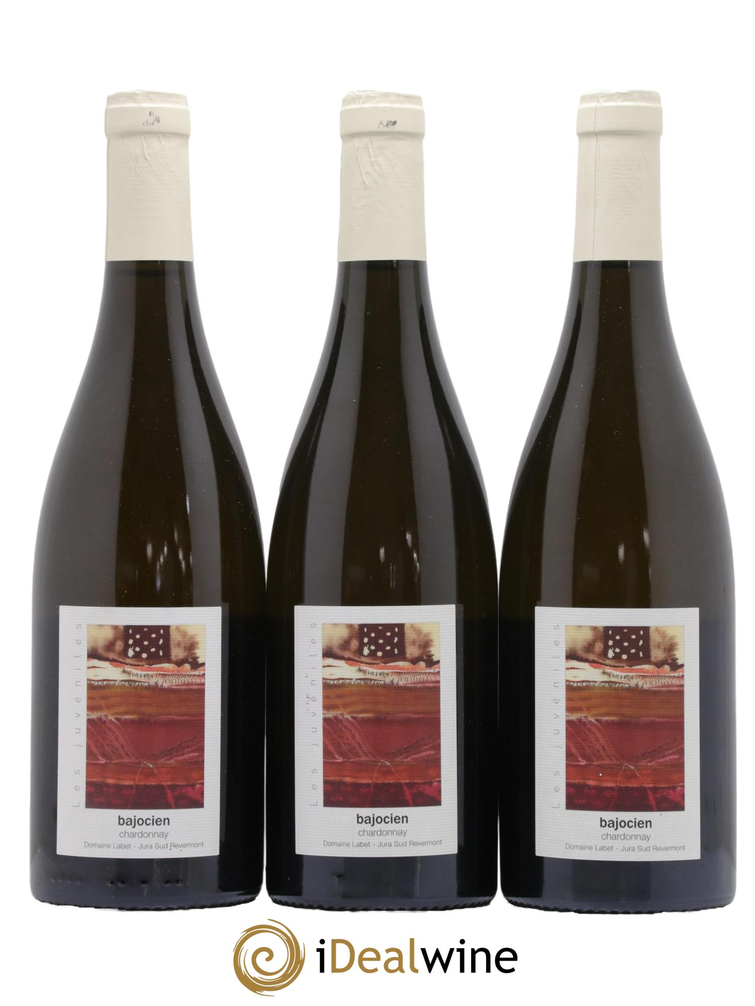 Côtes du Jura Chardonnay Bajocien Romain - Julien - Charline Labet 2021 - Lot de 3 bouteilles - 0