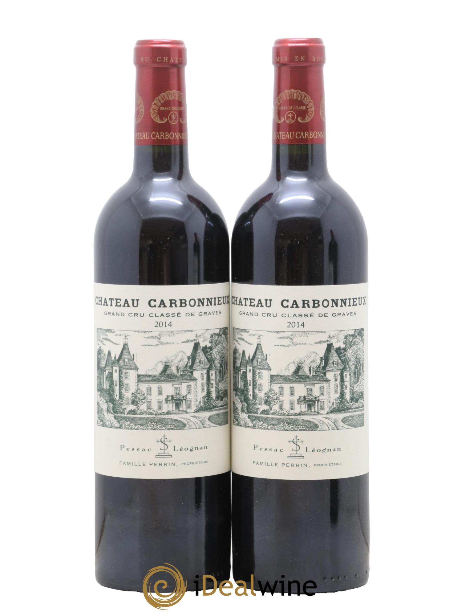 Château Carbonnieux Cru Classé de Graves 2014 - Lot de 2 bouteilles - 0