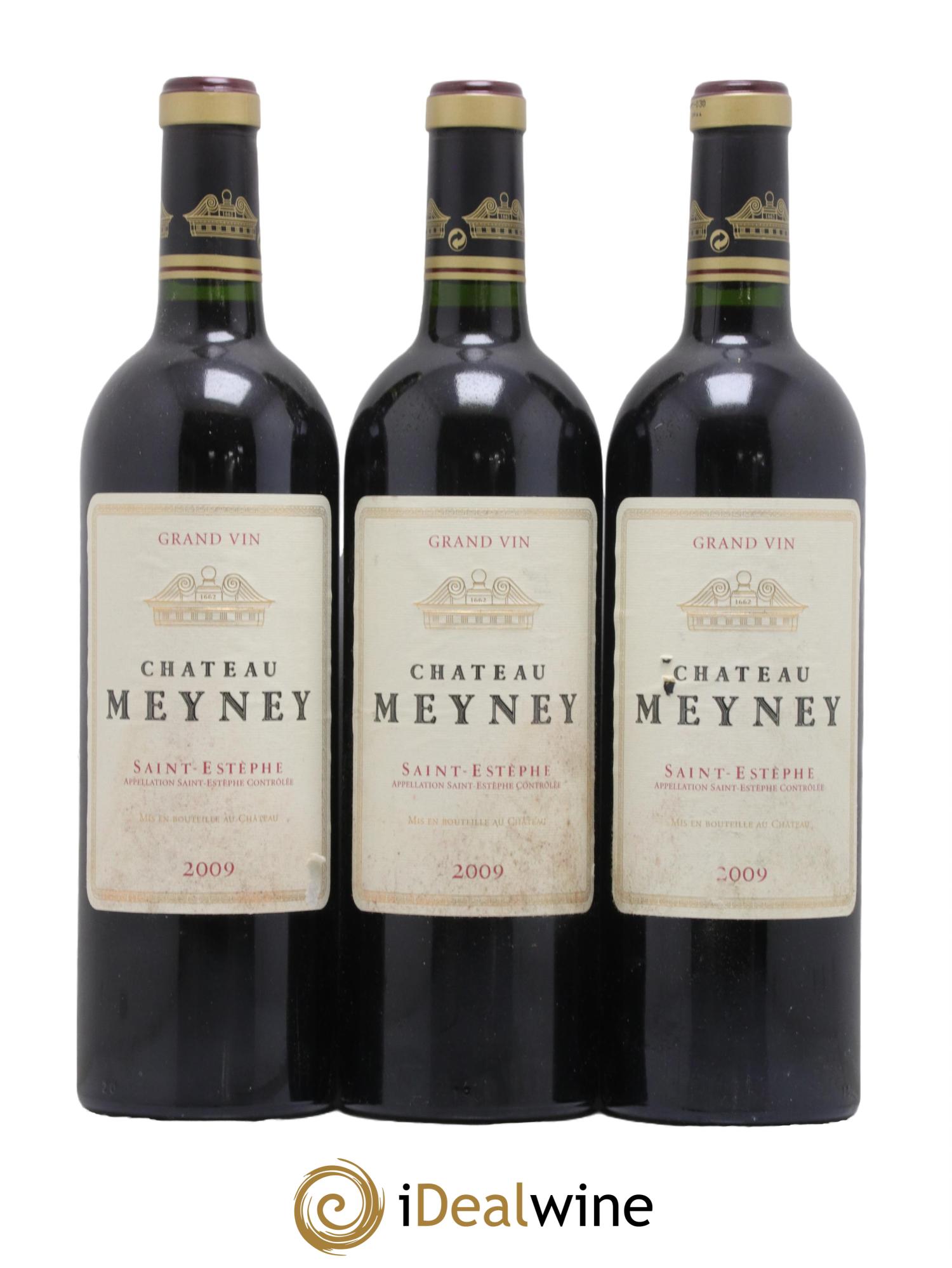 Château Meyney 2009 - Lot de 3 bouteilles - 0