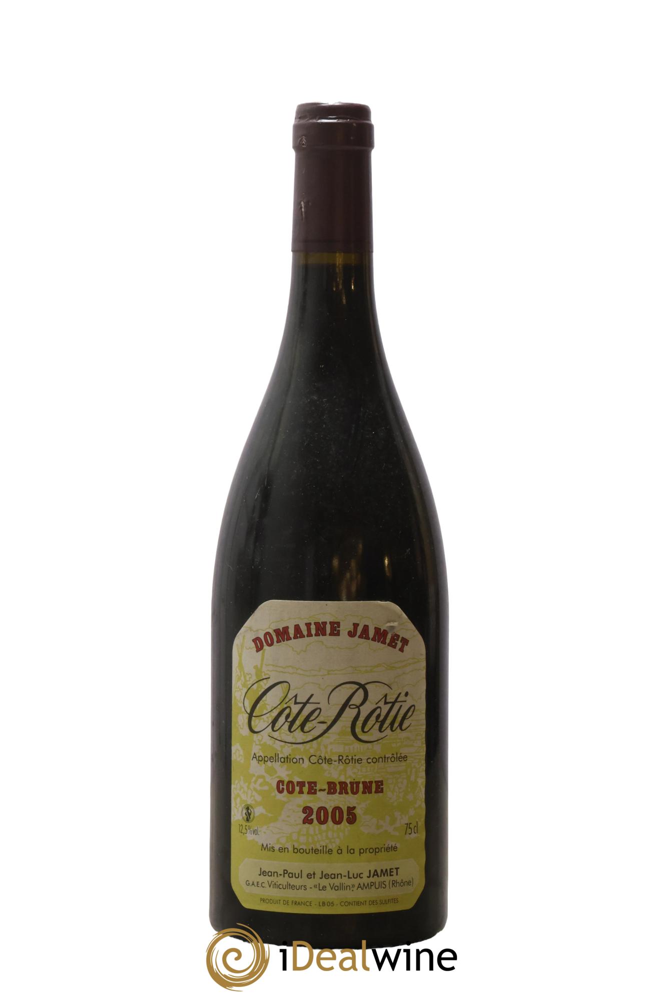 Côte-Rôtie Côte Brune Jamet (Domaine) 2005 - Posten von 1 Flasche - 0