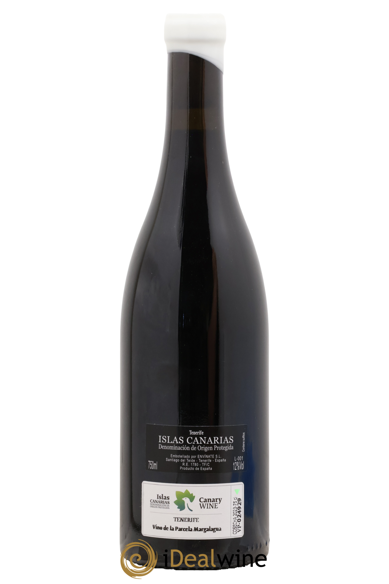 Vinos Atlanticos - Islas Canarias Táganan Tinto Margalagua Envinate 2023 - Lot de 1 bouteille - 1