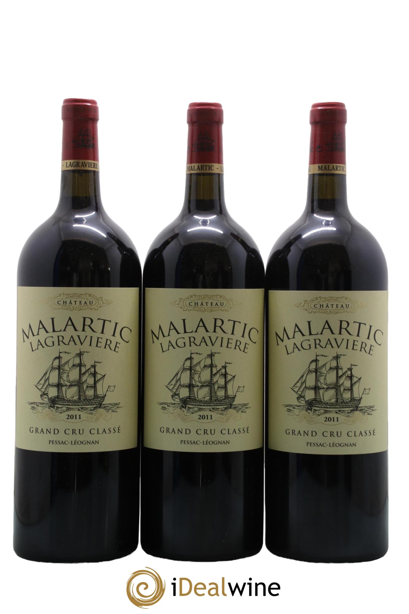 Château Malartic-Lagravière Cru Classé de Graves 2011 - Lot de 6 magnums - 1
