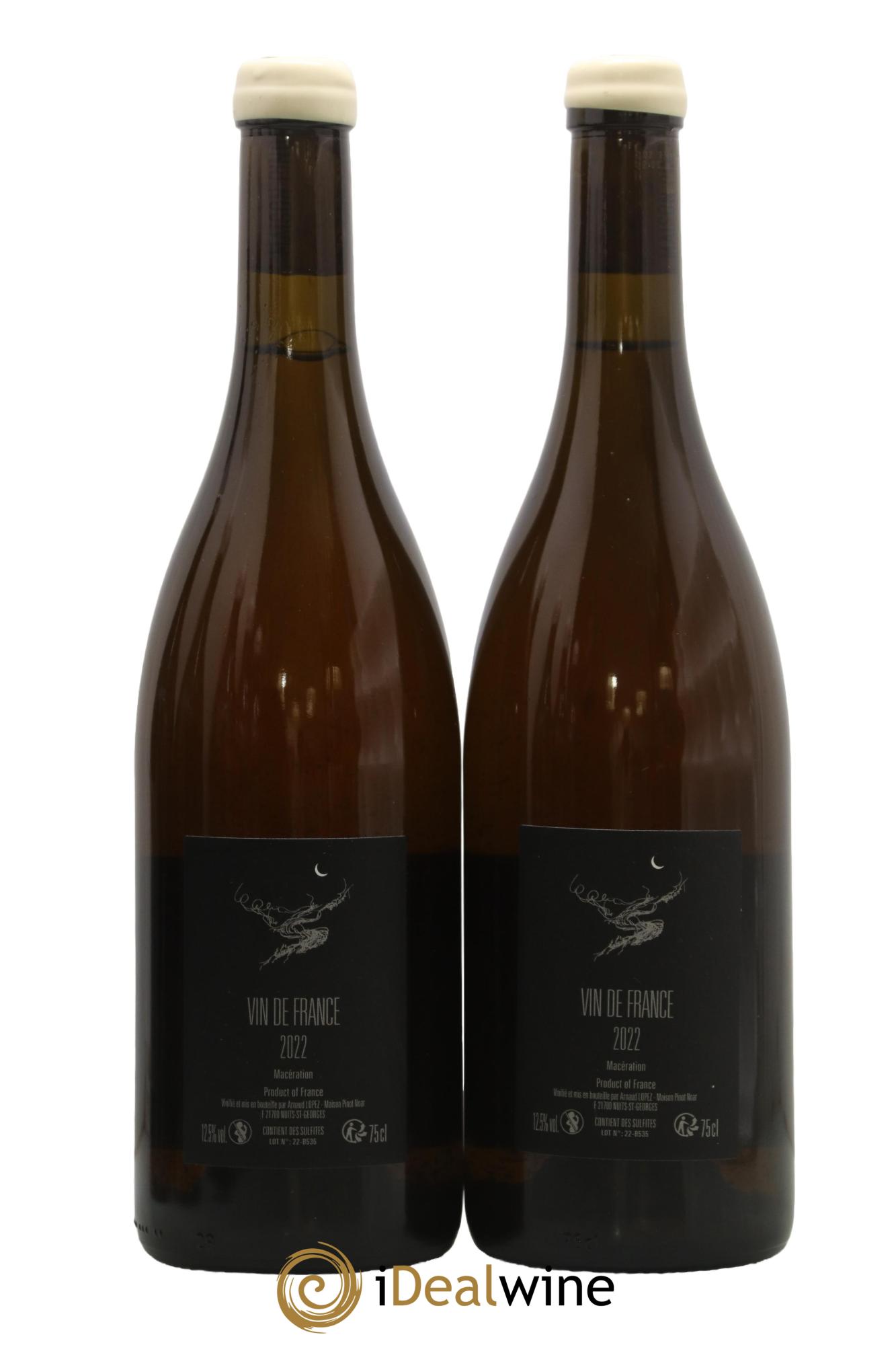 Vin de France Pinot Blanc Arnaud Lopez 2022 - Posten von 2 Flaschen - 1