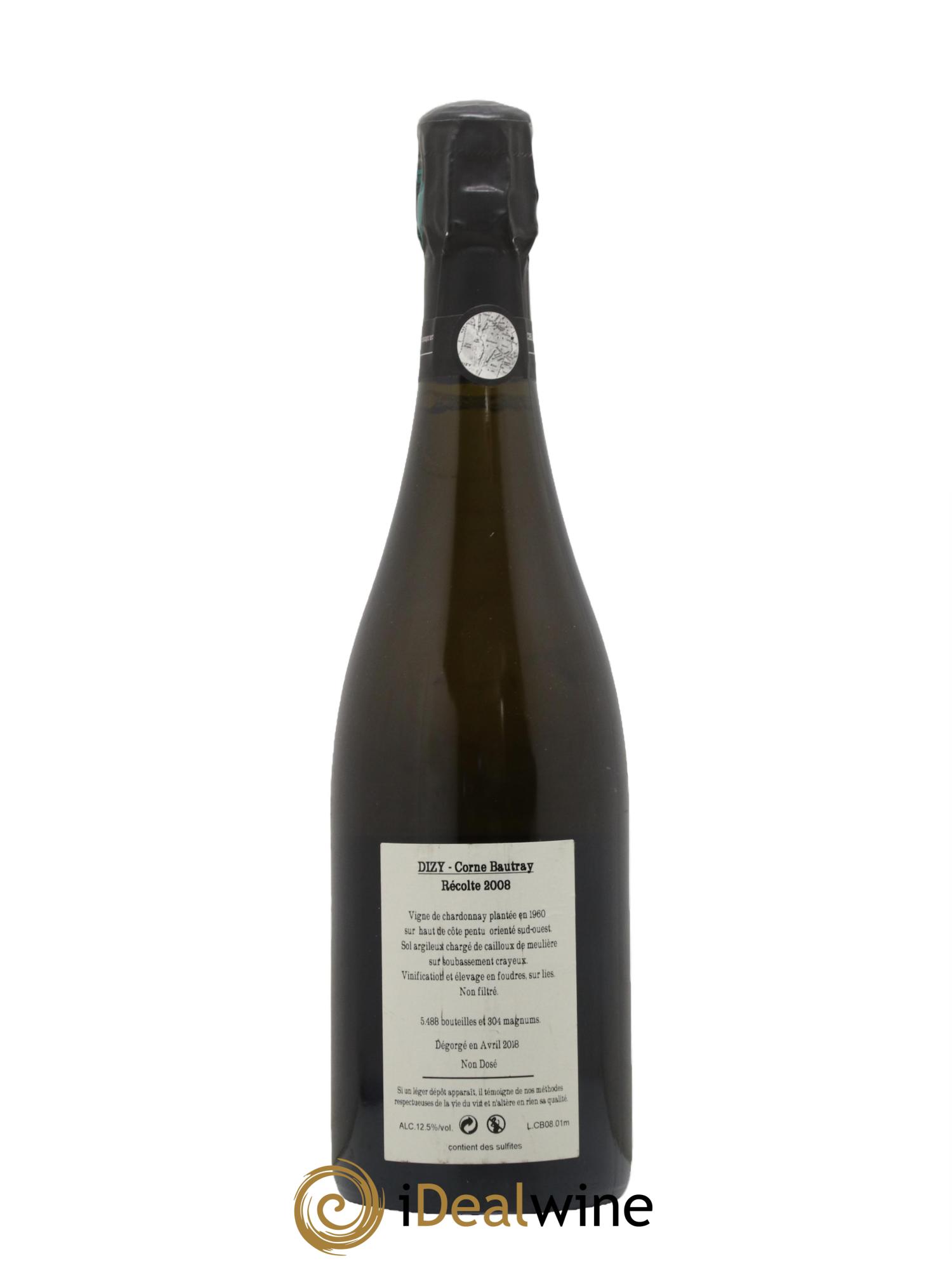 Dizy Corne Bautray Extra-Brut Jacquesson 2008 - Lot of 1 bottle - 1