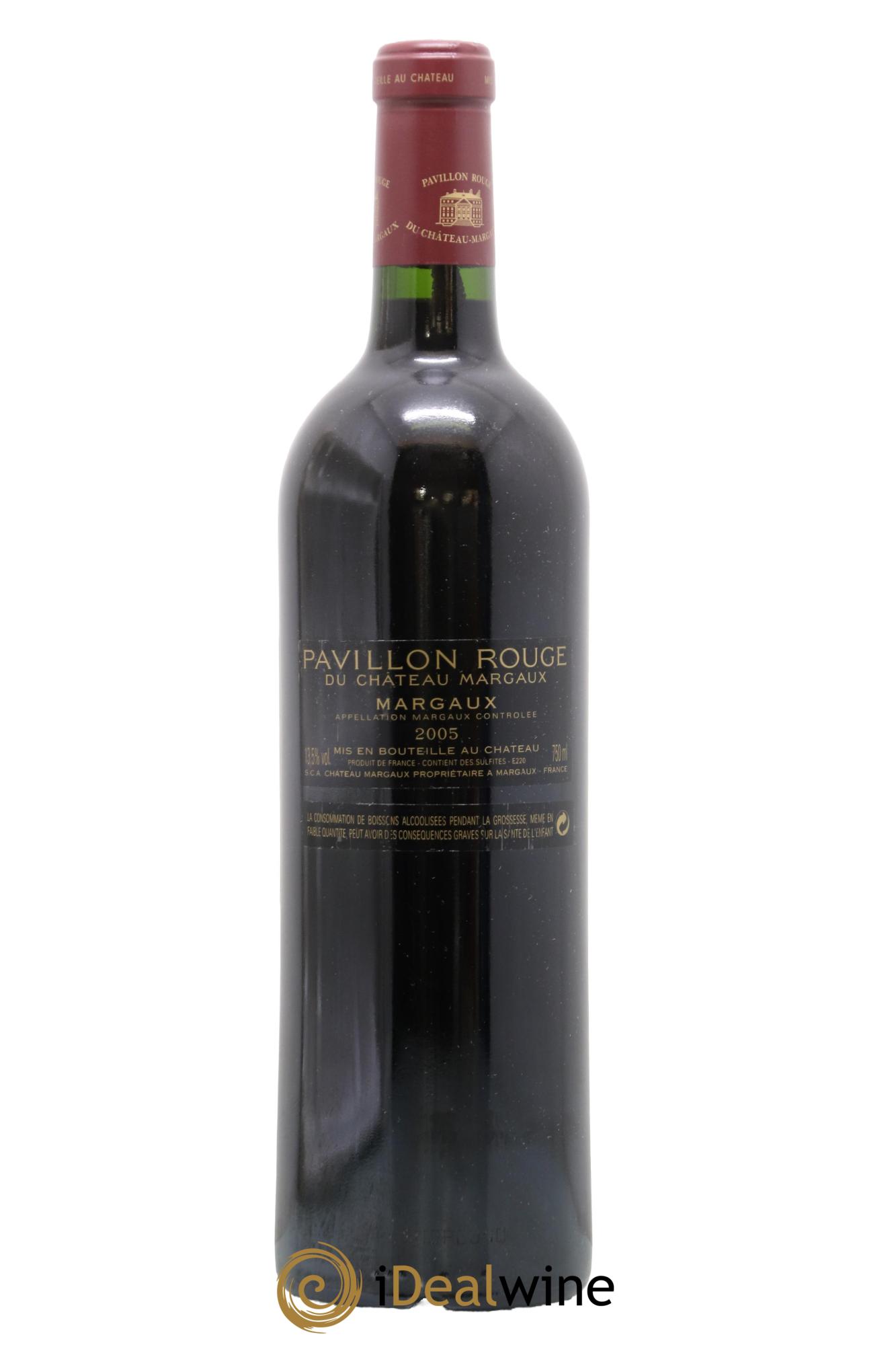 Pavillon Rouge du Château Margaux Second Vin 2005 - Lot de 1 bouteille - 1