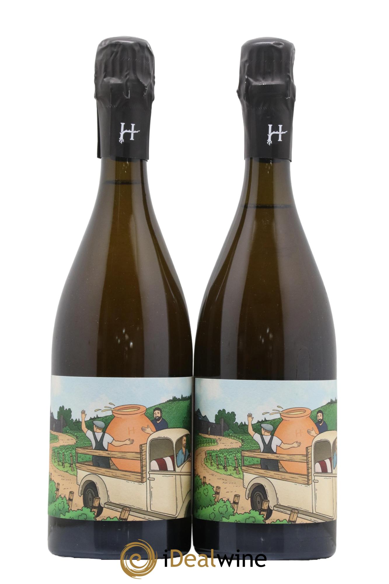 Champagne Auguste II Romain Hénin - Lot de 2 bouteilles - 0