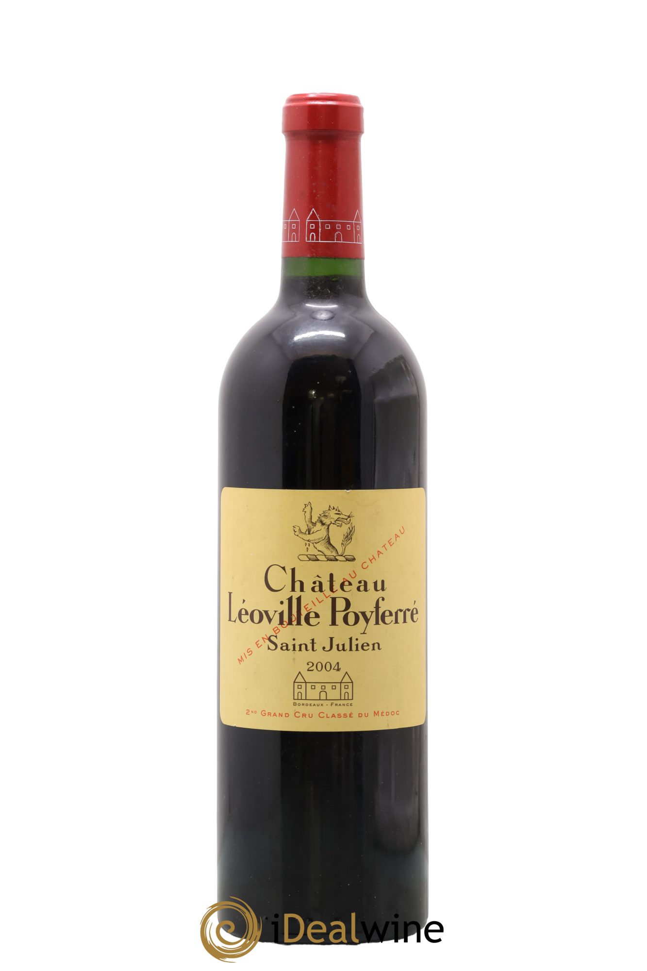 Château Léoville Poyferré 2ème Grand Cru Classé 2004 - Lot de 1 bouteille - 0