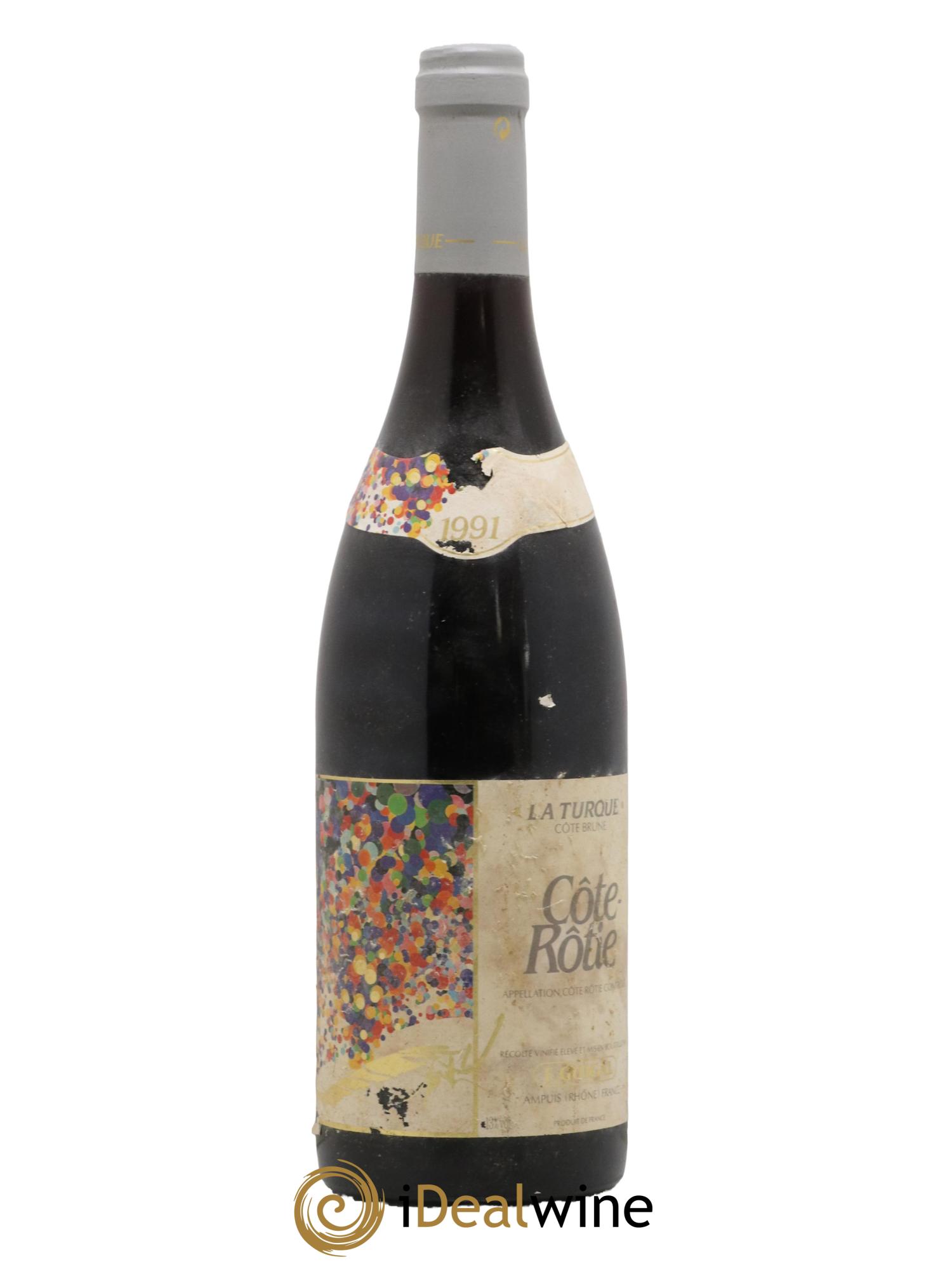 Côte-Rôtie La Turque Guigal 1991 - Lot de 1 bouteille - 0