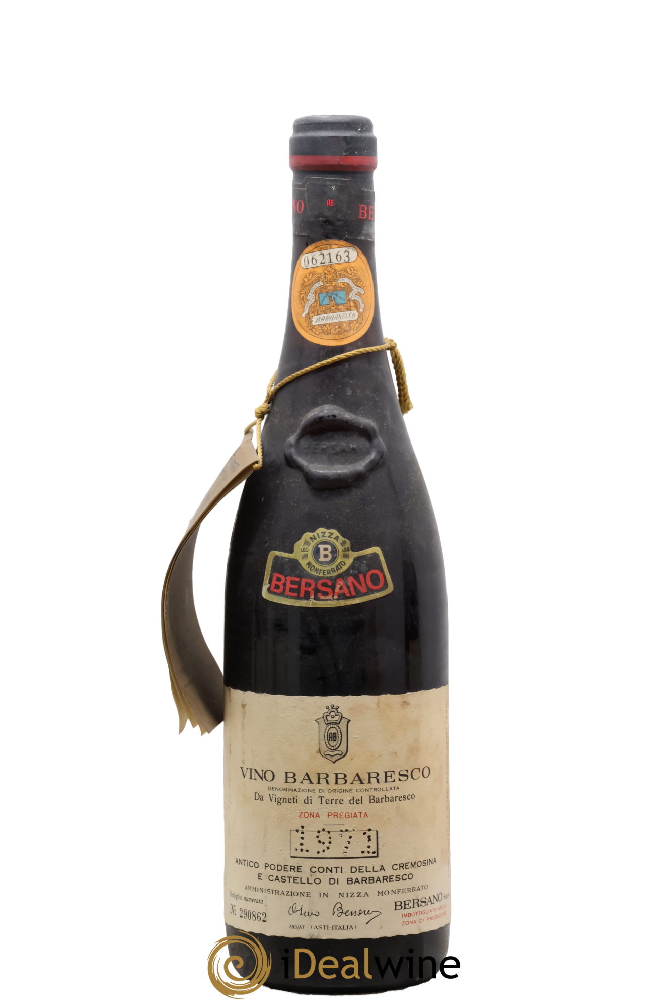 Barbaresco DOCG Bersano 1971 - Lot de 1 bouteille - 0