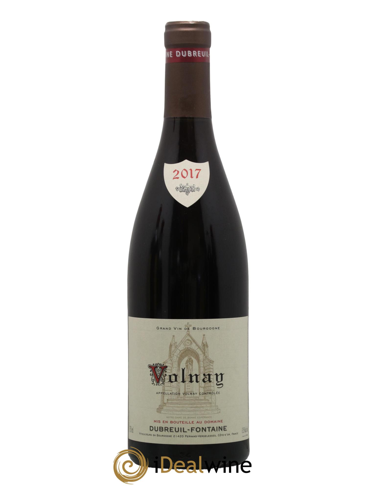 Volnay Domaine Dubreuil Fontaine 2017 - Lot de 1 bouteille - 0