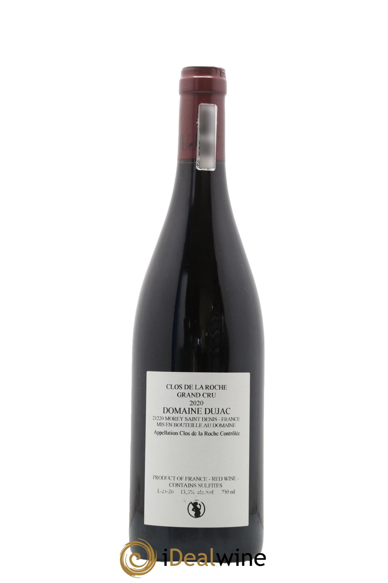 Clos de la Roche Grand Cru Dujac (Domaine) 2020 - Lot de 1 bouteille - 1