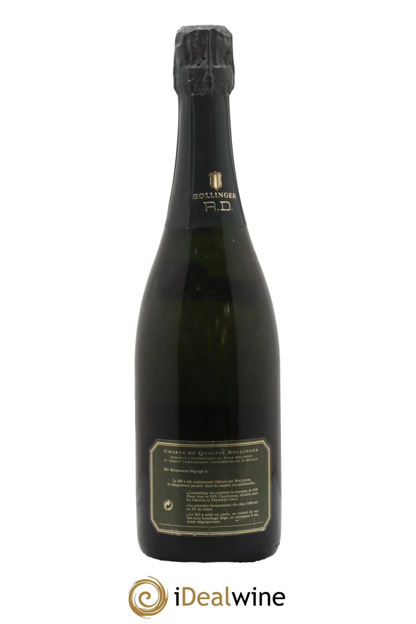R.D. Extra-Brut Bollinger 1985 - Lot de 1 bouteille - 1