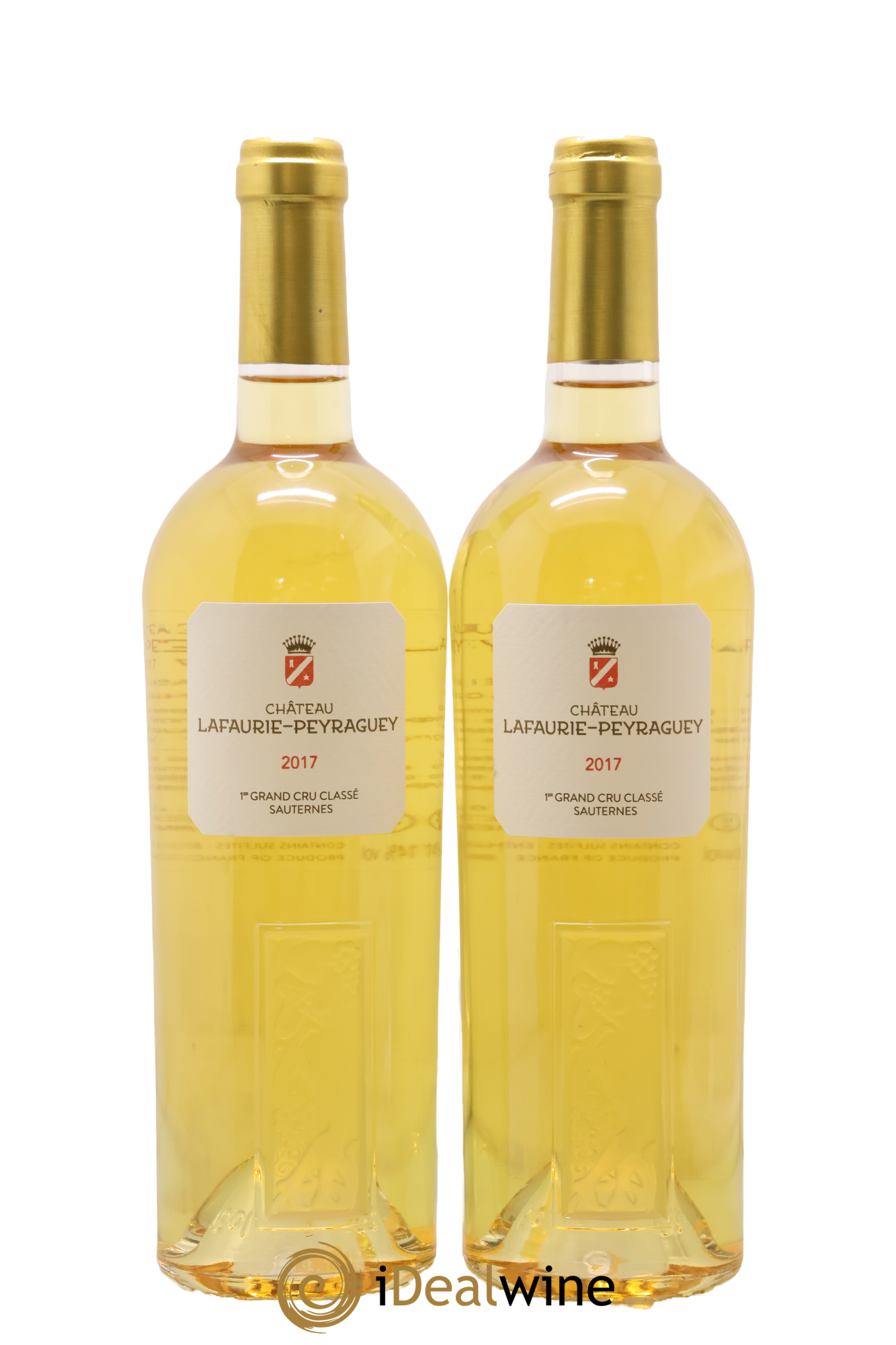Château Lafaurie-Peyraguey 1er Grand Cru Classé 2017 - Lotto di 2 bottiglie - 0