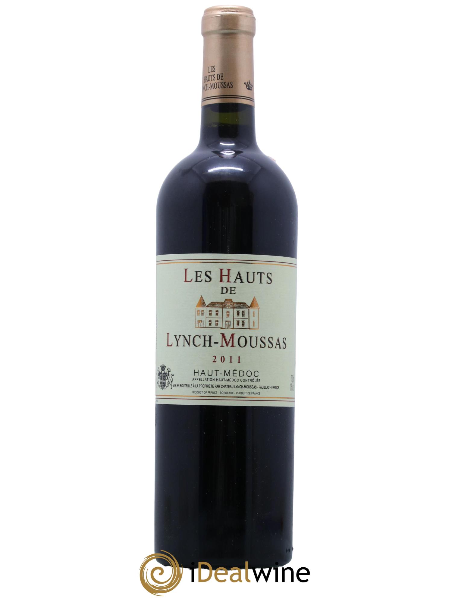 Haut Médoc Les Hauts de Lynch Moussas 2011 - Lot de 1 bouteille - 0