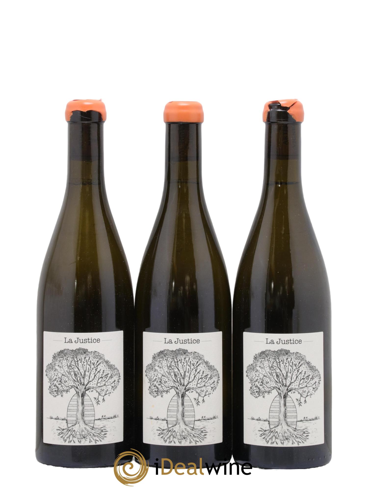 Vin de France La Justice Jérôme Bretaudeau - Domaine de Bellevue 2020 - Lot of 3 bottles - 0
