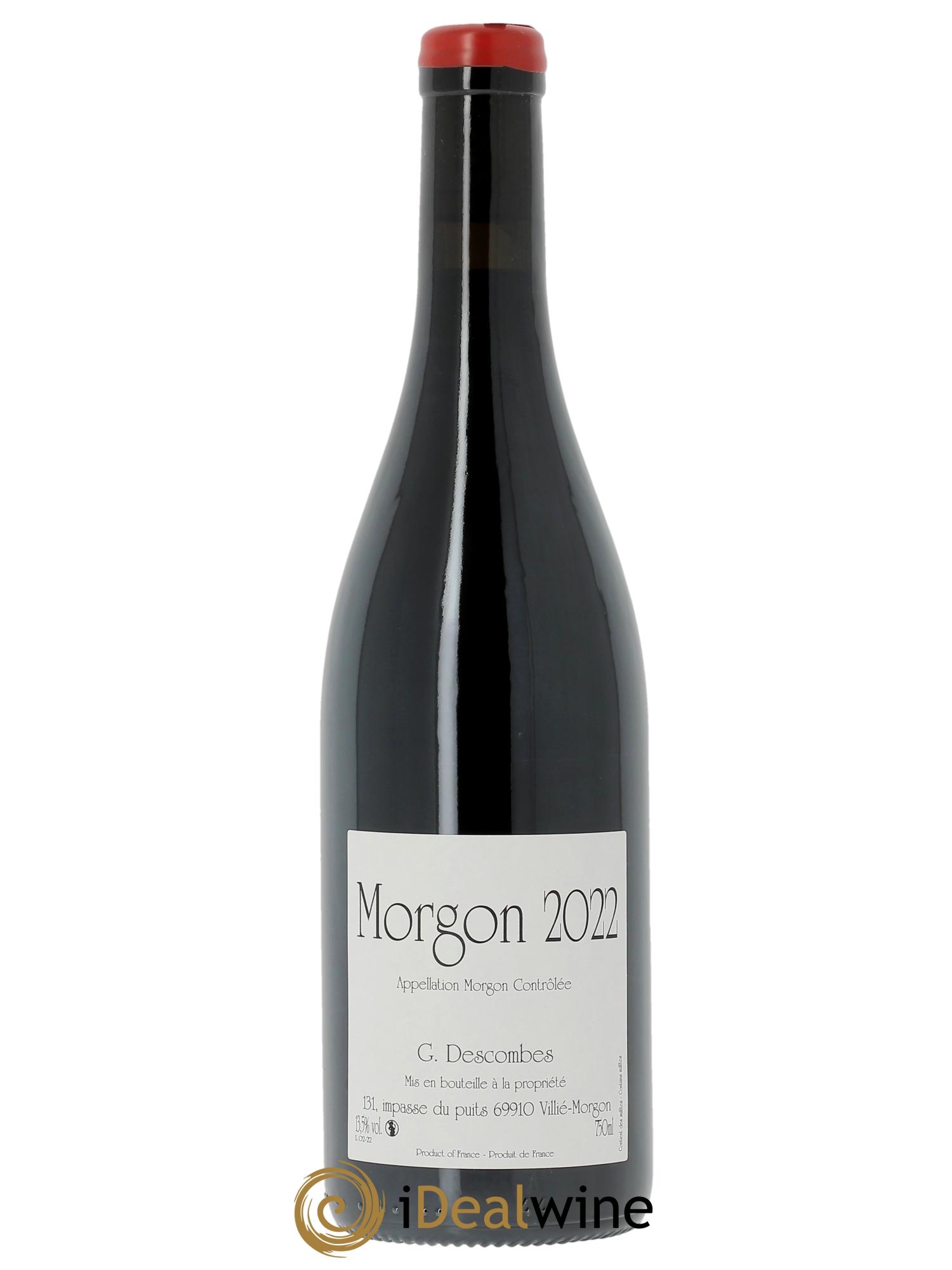 Morgon Vieilles vignes Georges Descombes (Domaine)  2022 - Posten von 1 Flasche - 0