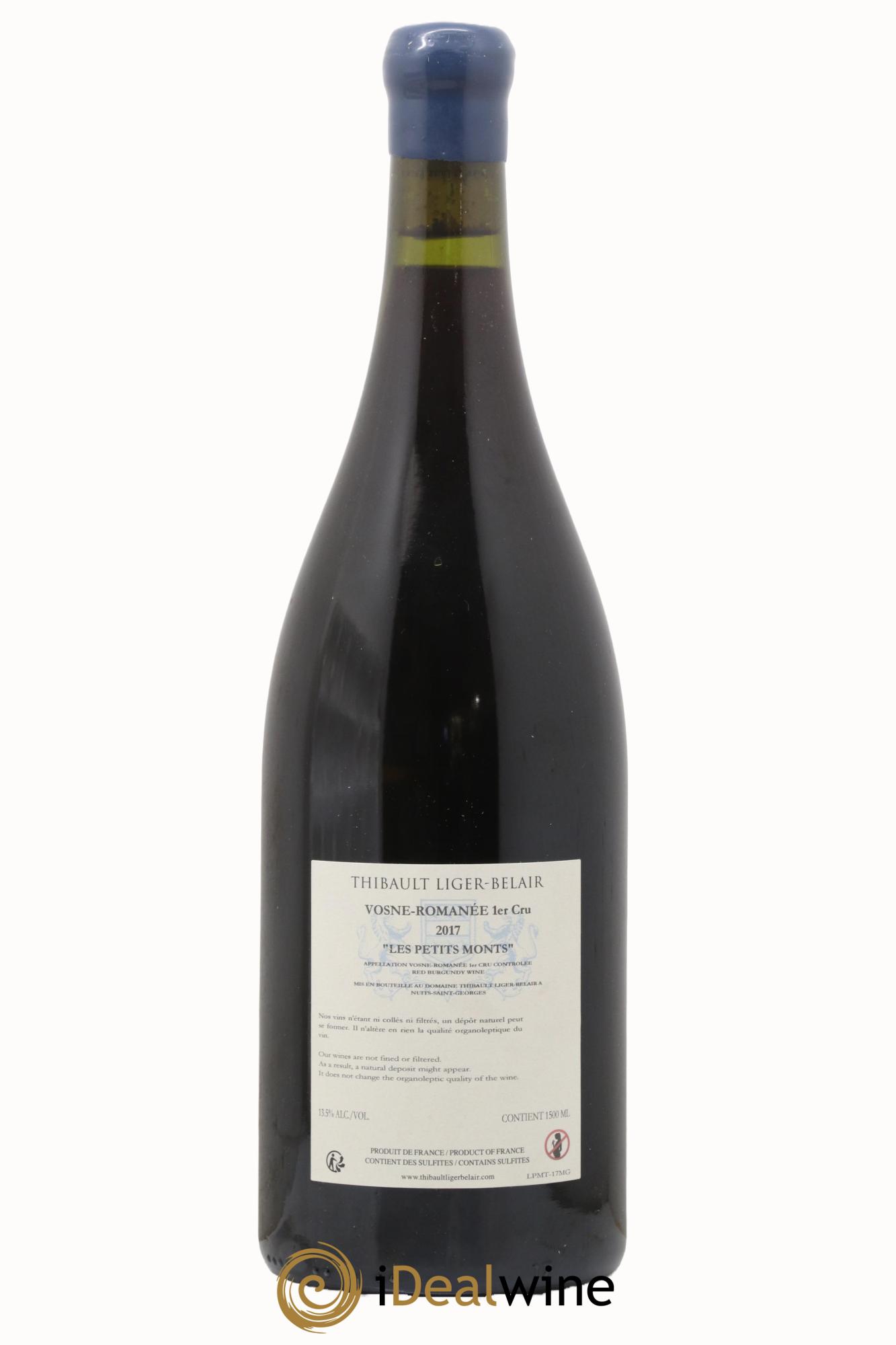 Vosne-Romanée 1er Cru Les Petits Monts Thibault Liger-Belair (dégustation au domaine incluse) 2017 - Lot de 1 magnum - 1