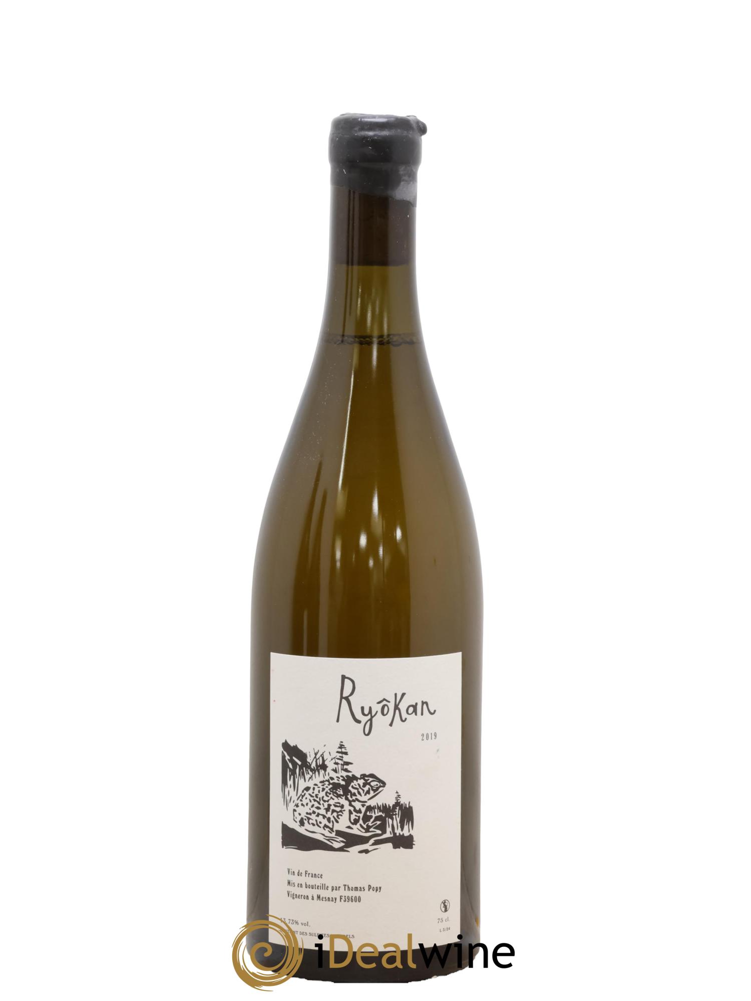Vin de France Ryôkan Thomas Popy 2019 - Lot de 1 bouteille - 0