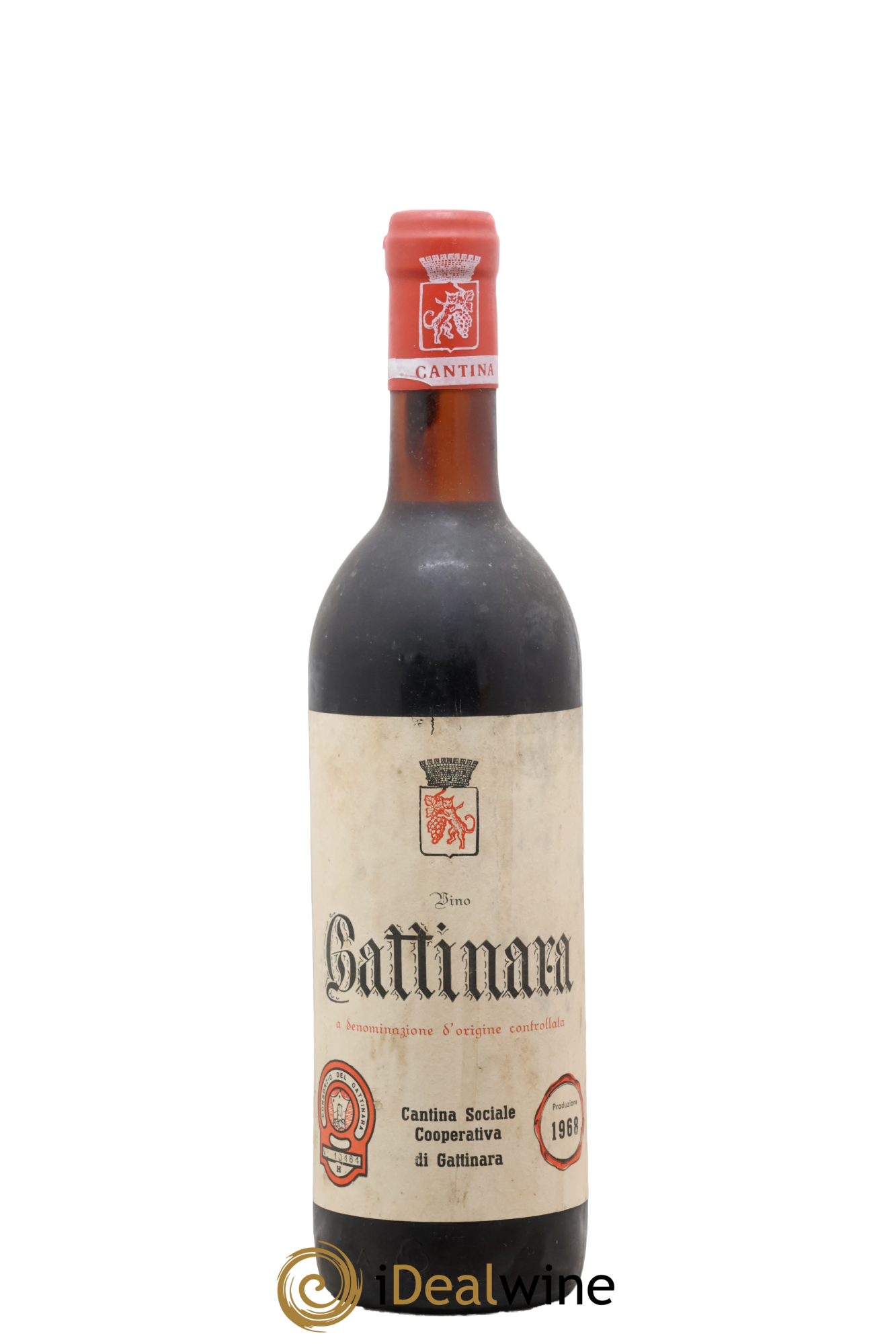 Gattinara DOCG Cantina Sociale Gattinara 1968 - Lot de 1 bouteille - 0