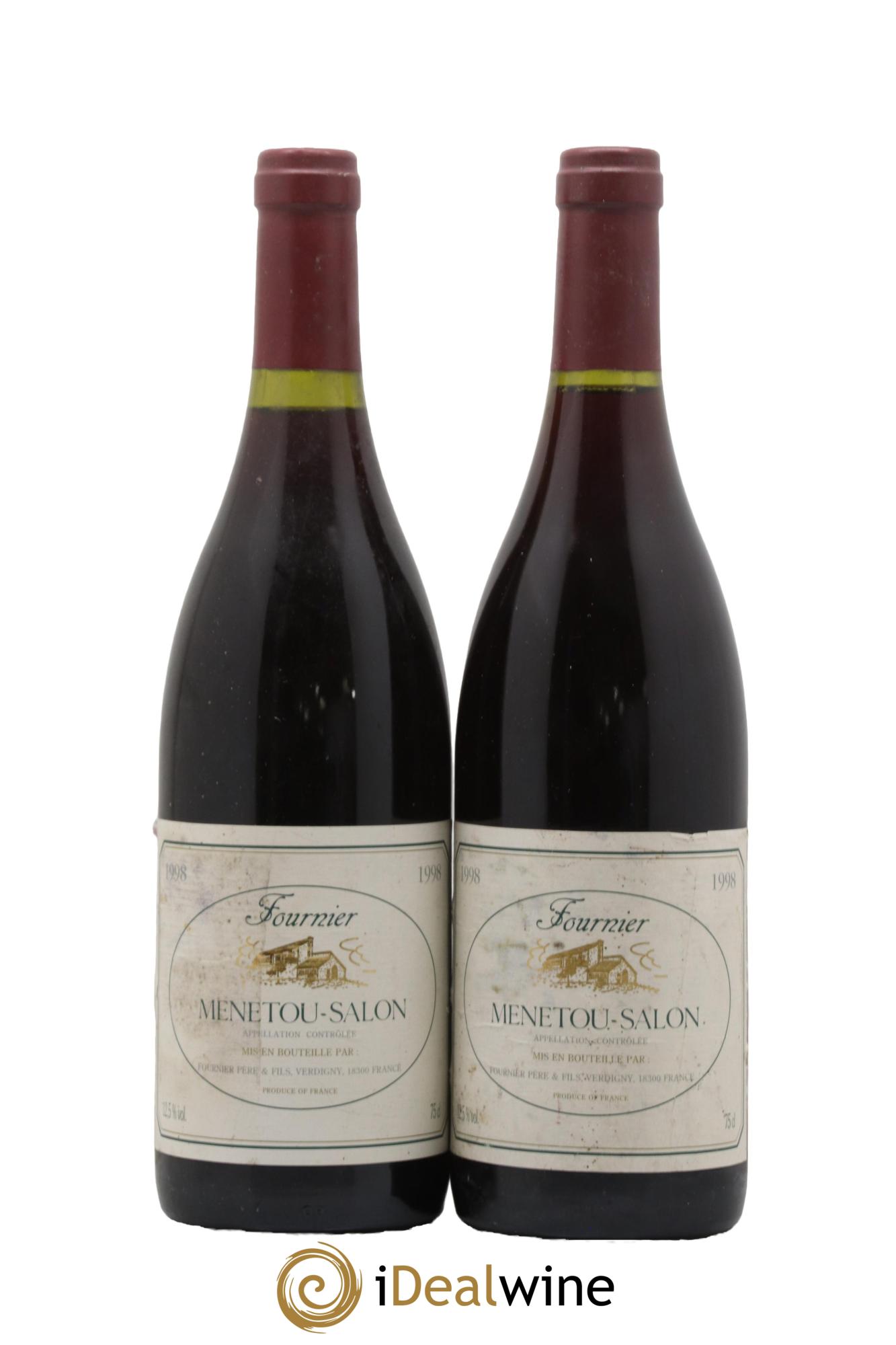 Menetou-Salon Fournier 1998 - Lot de 2 bouteilles - 0