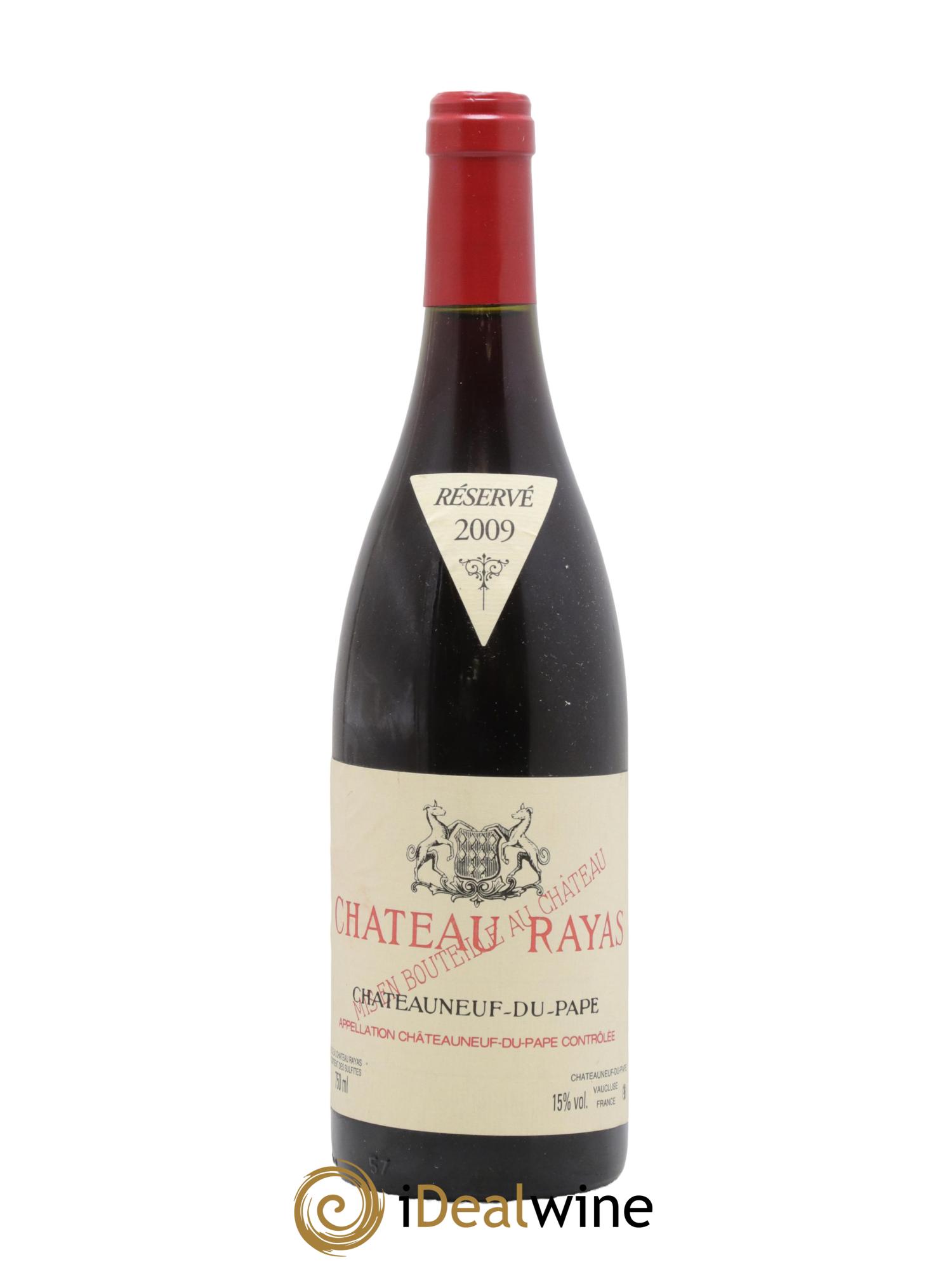 Châteauneuf-du-Pape Château Rayas Emmanuel Reynaud 2009 - Lot de 1 bouteille - 0