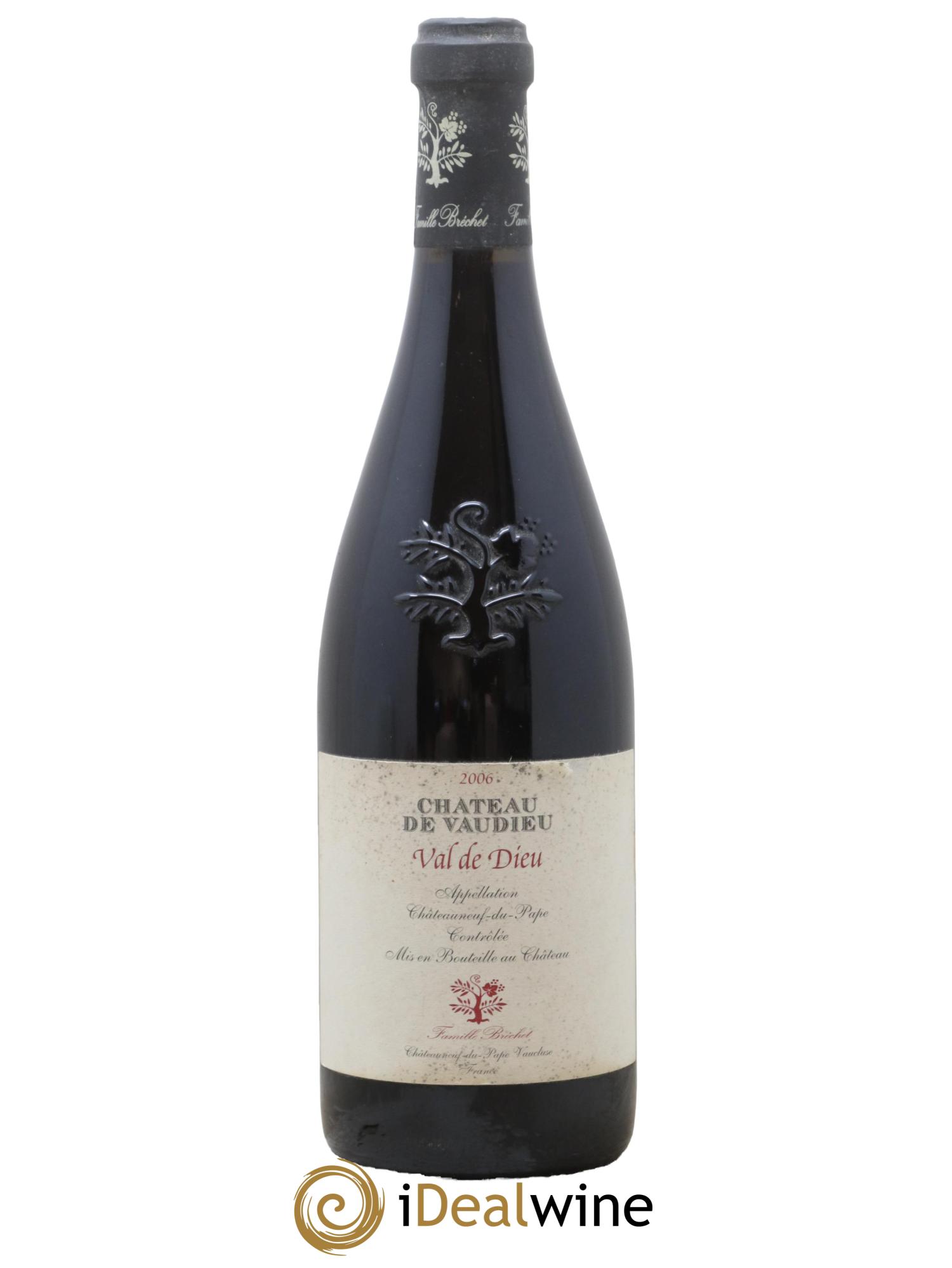 Châteauneuf-du-Pape Val de Dieu Château de Vaudieu 2006 - Lot de 1 bouteille - 0