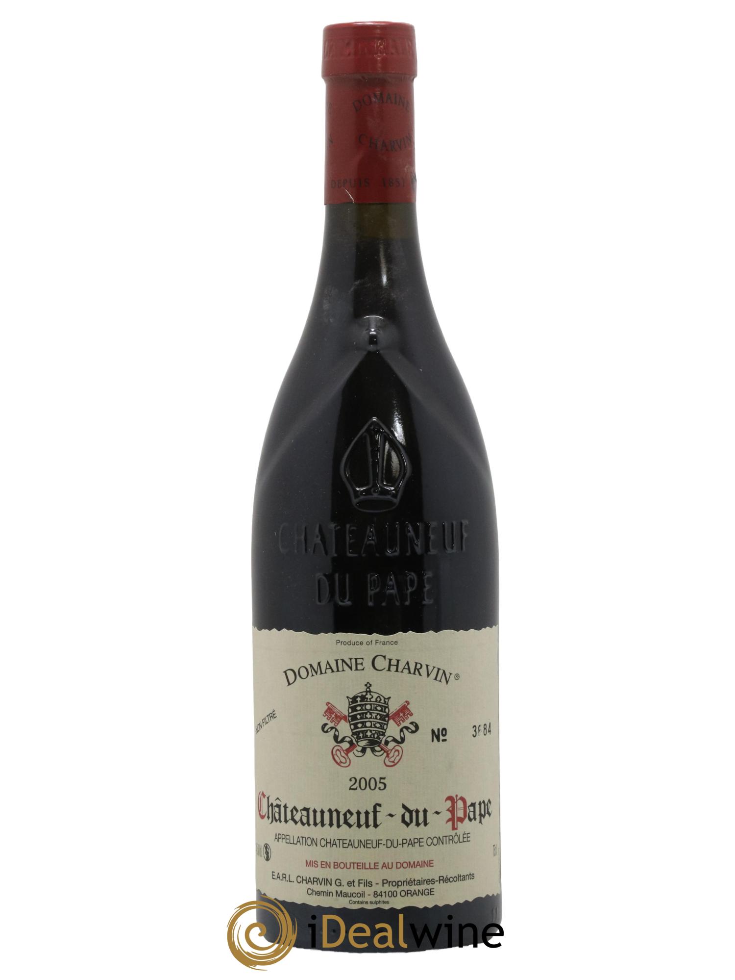 Châteauneuf-du-Pape Charvin (Domaine) 2005 - Lot de 1 bouteille - 0