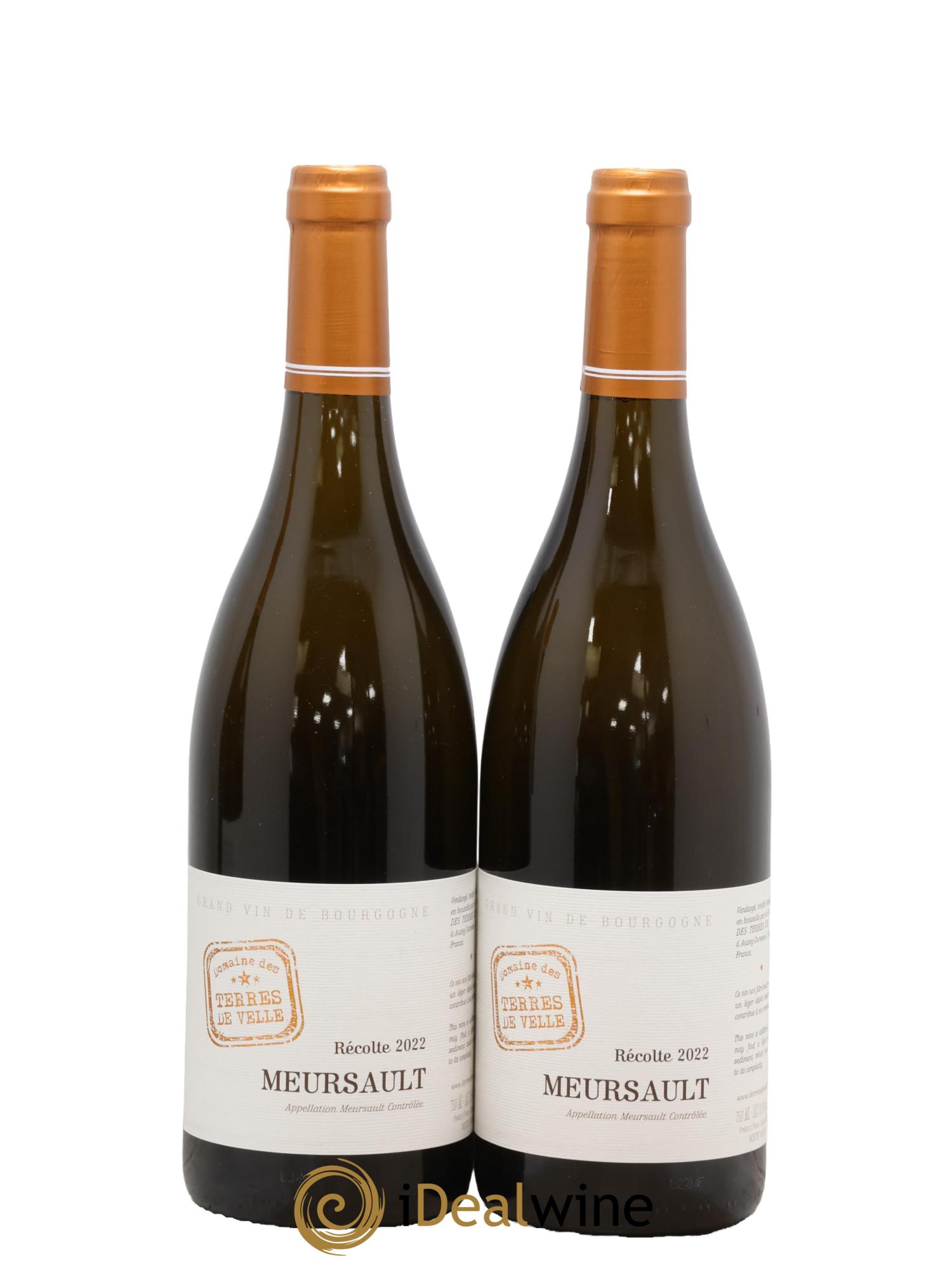 Meursault Terres de Velle 2022 - Lot of 2 bottles - 0