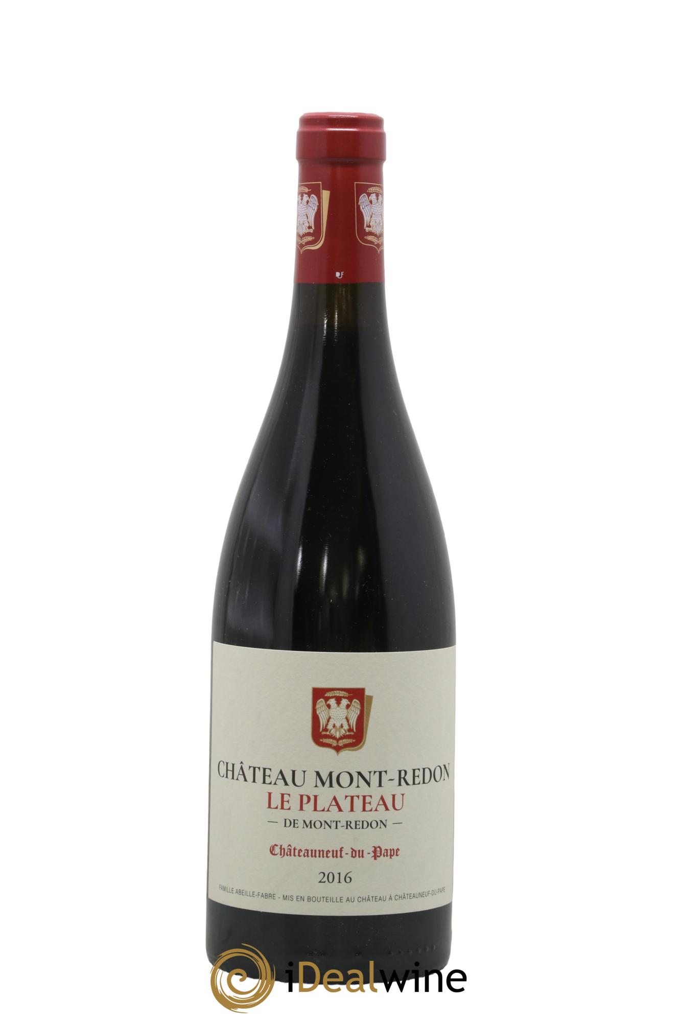 Châteauneuf-du-Pape Le Plateau Château Mont-Redon - Famille Abeille-Fabre 2016 - Lot de 1 bouteille - 0