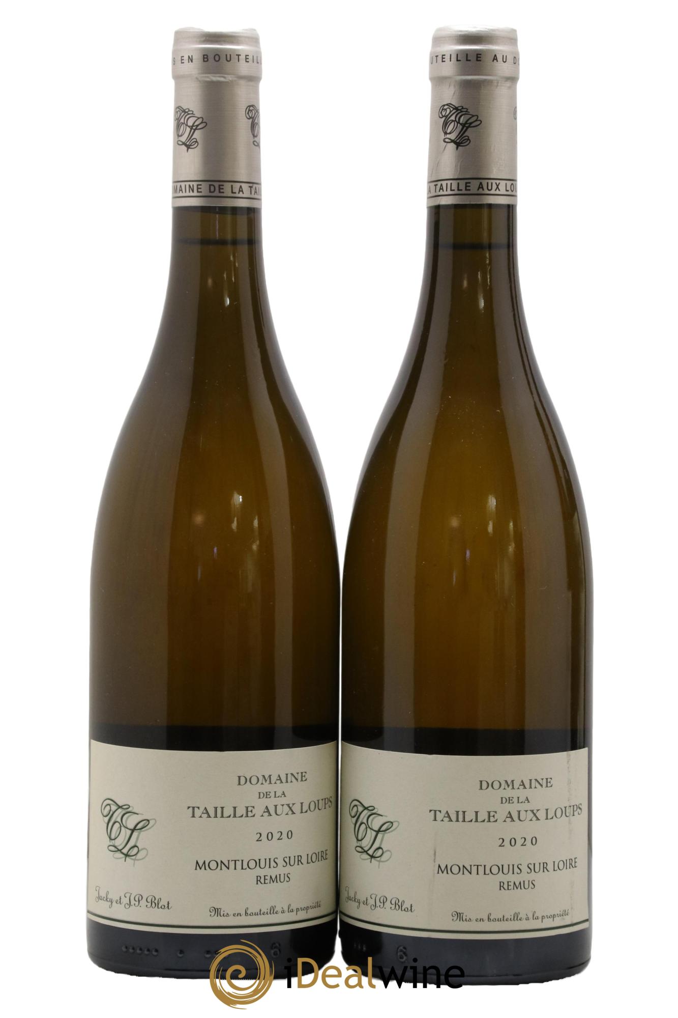 Montlouis-sur-Loire Rémus La Taille aux Loups - Jacky Blot 2020 - Lot de 2 bouteilles - 0