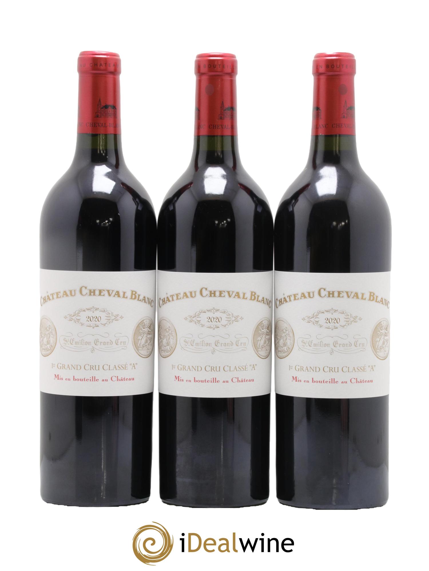 Château Cheval Blanc 1er Grand Cru Classé A 2020 - Lot de 6 bouteilles - 3