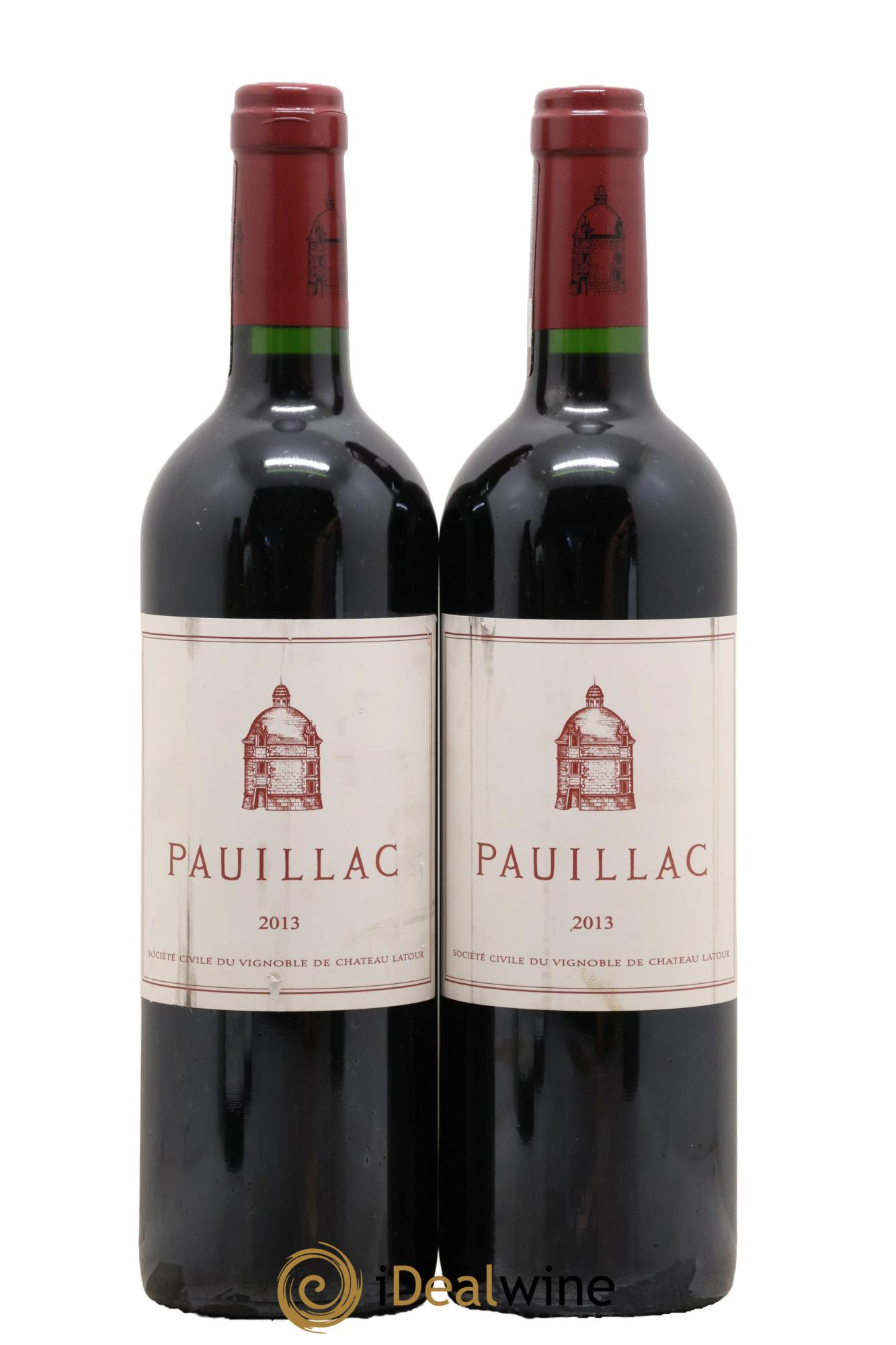 Pauillac de Château Latour 2013 - Posten von 2 Flaschen - 0