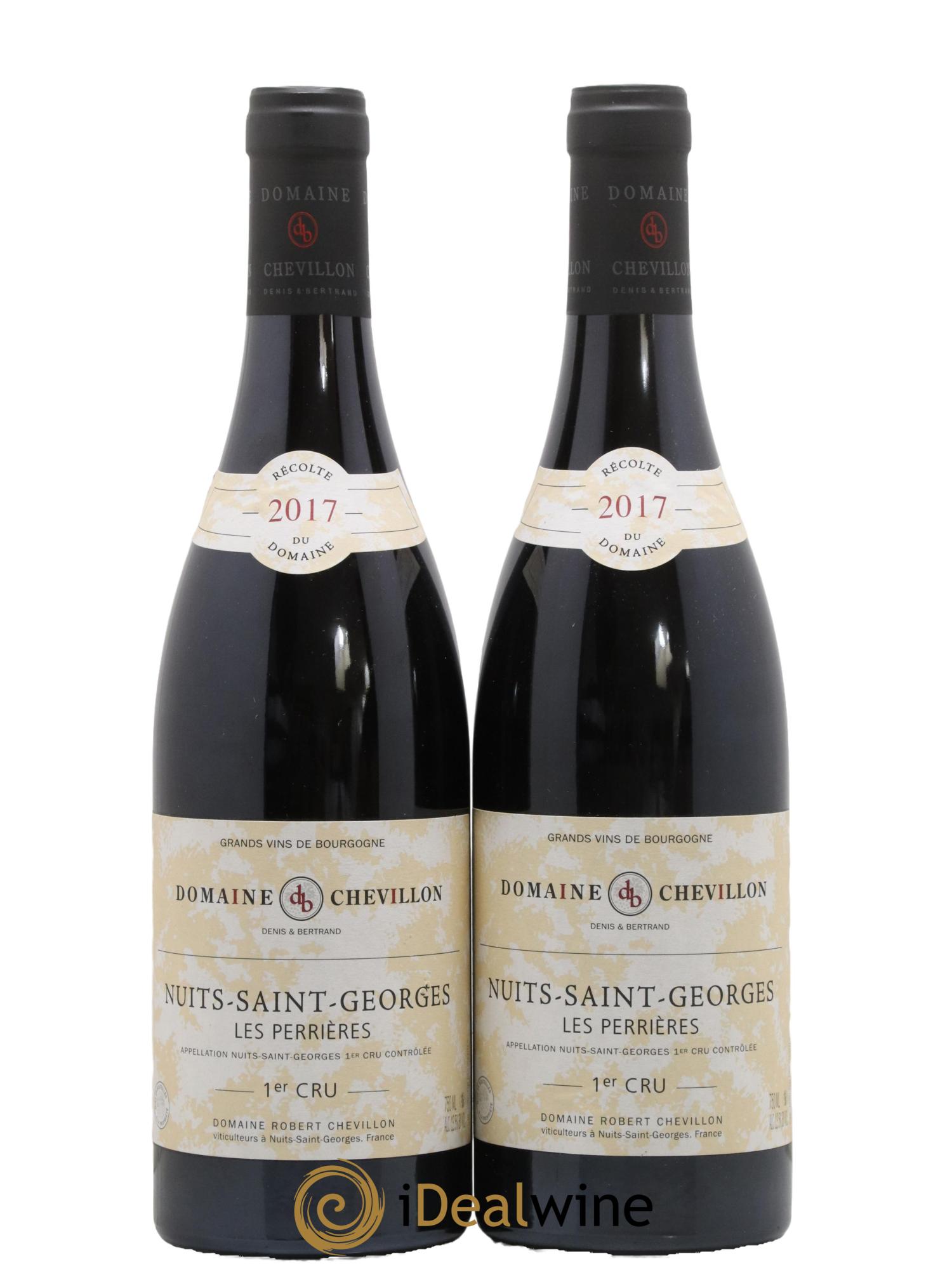 Nuits-Saint-Georges 1er Cru Les Perrières Robert Chevillon 2017 - Lot de 2 bouteilles - 0