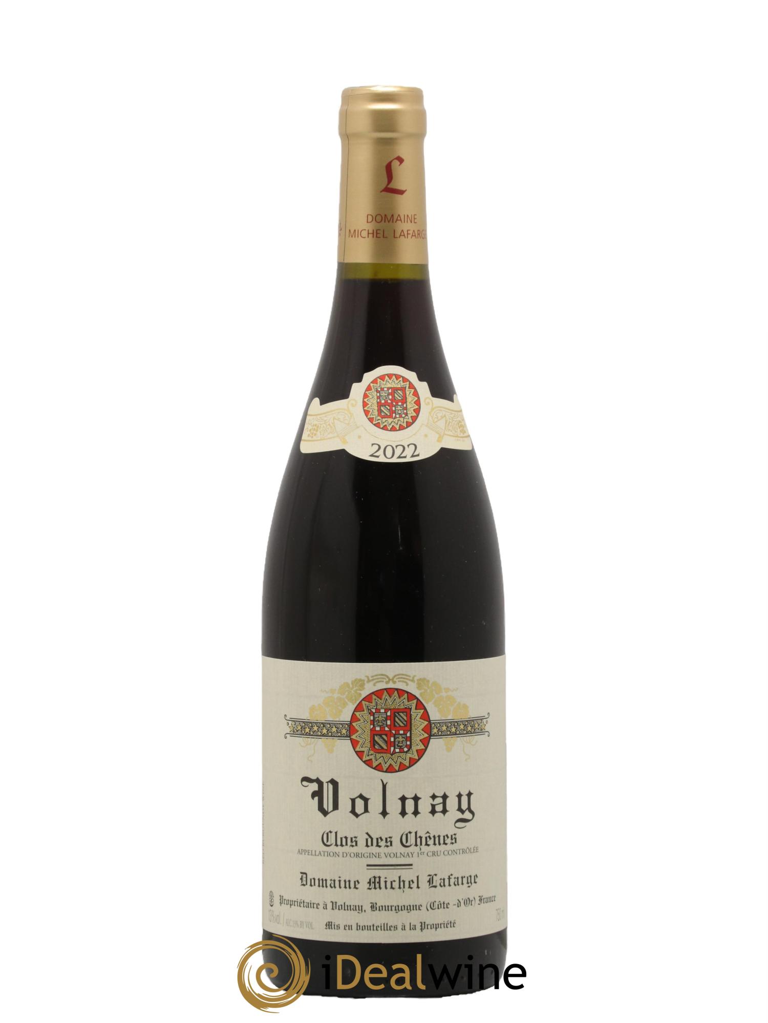 Volnay 1er Cru Clos des Chênes Lafarge (Domaine) 2022 - Lot of 1 bottle - 0