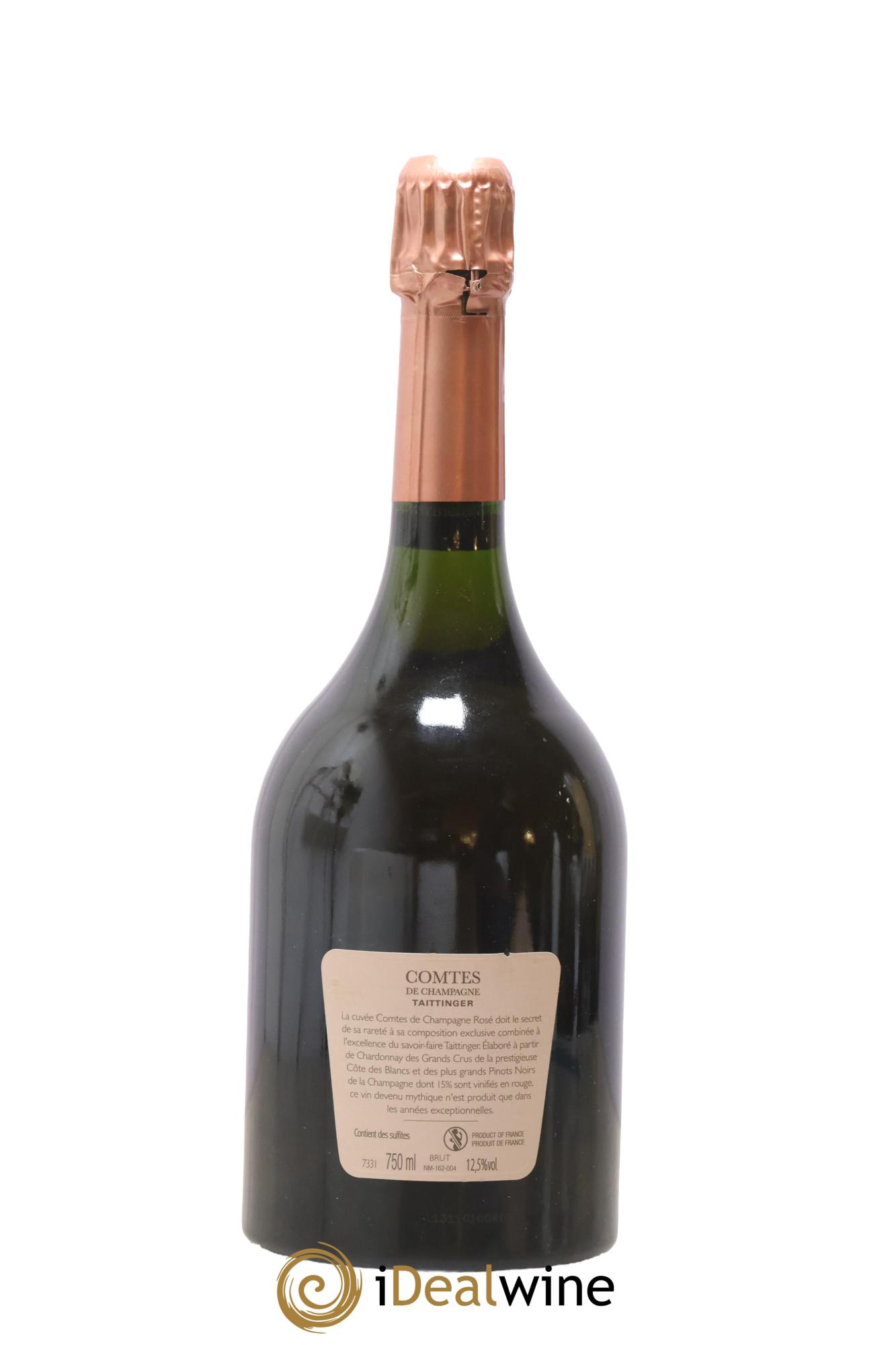 Comtes de Champagne Rosé Grand Cru Brut Taittinger 2008 - Lot of 1 bottle - 1