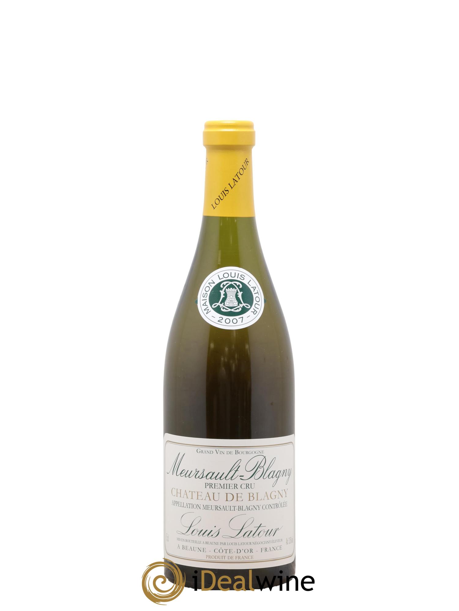 Meursault 1er Cru Blagny - Château de Blagny Louis Latour 2007 - Lot de 1 bouteille - 0