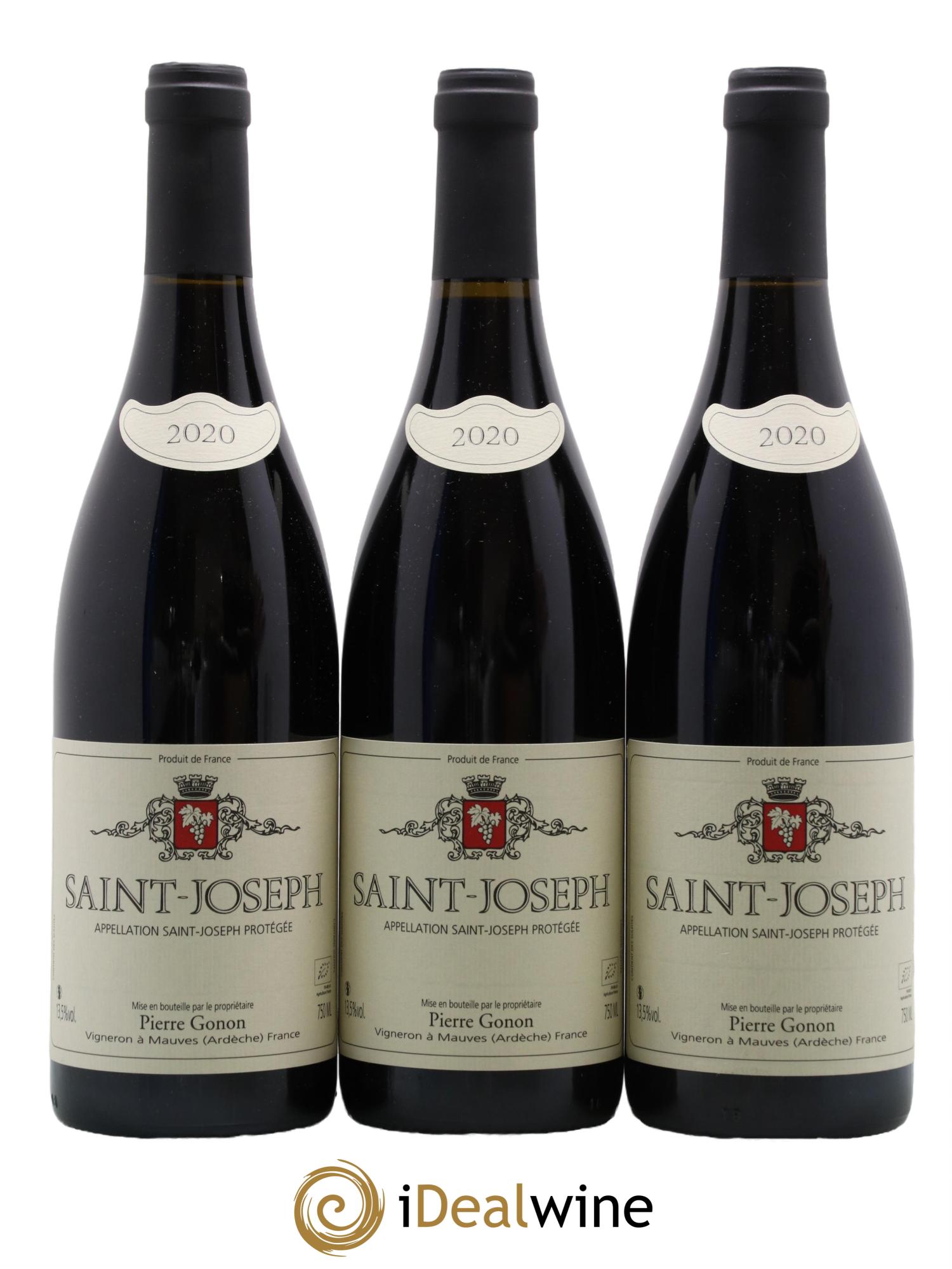 Saint-Joseph Gonon (Domaine) 2020 - Lot de 3 bouteilles - 0