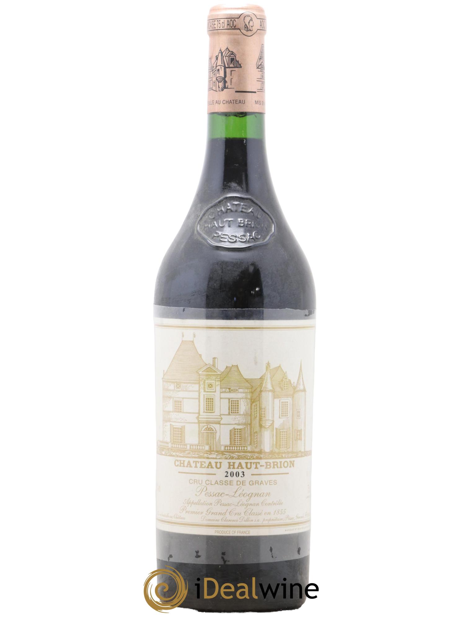 Château Haut Brion 1er Grand Cru Classé 2003 - Lotto di 1 bottiglia - 0