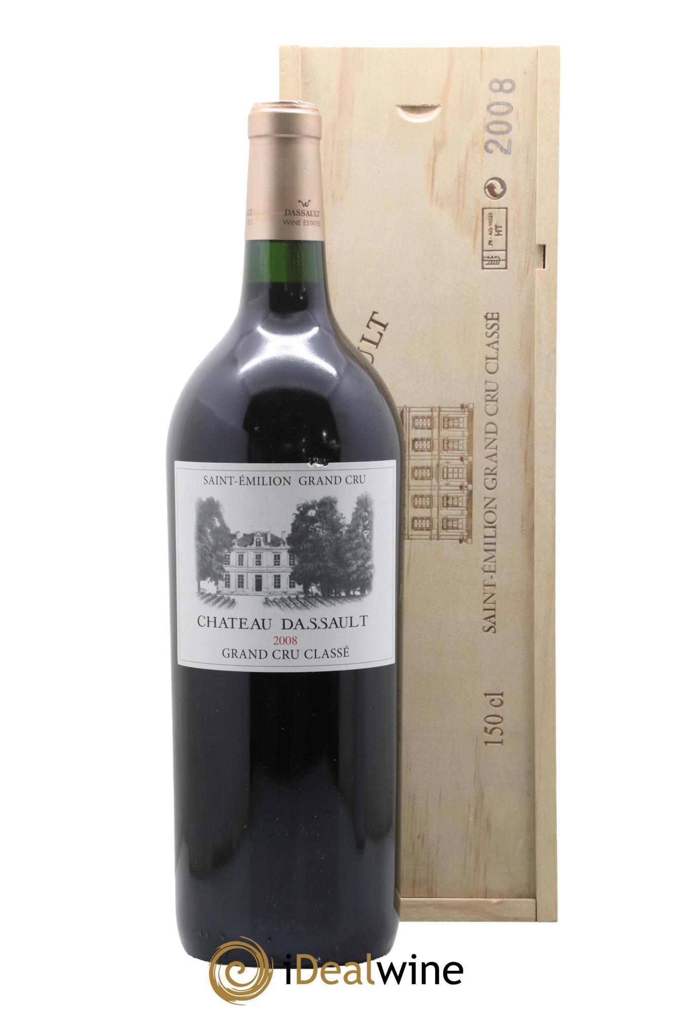 Château Dassault Grand Cru Classé 2008 - Lot of 1 magnum - 0