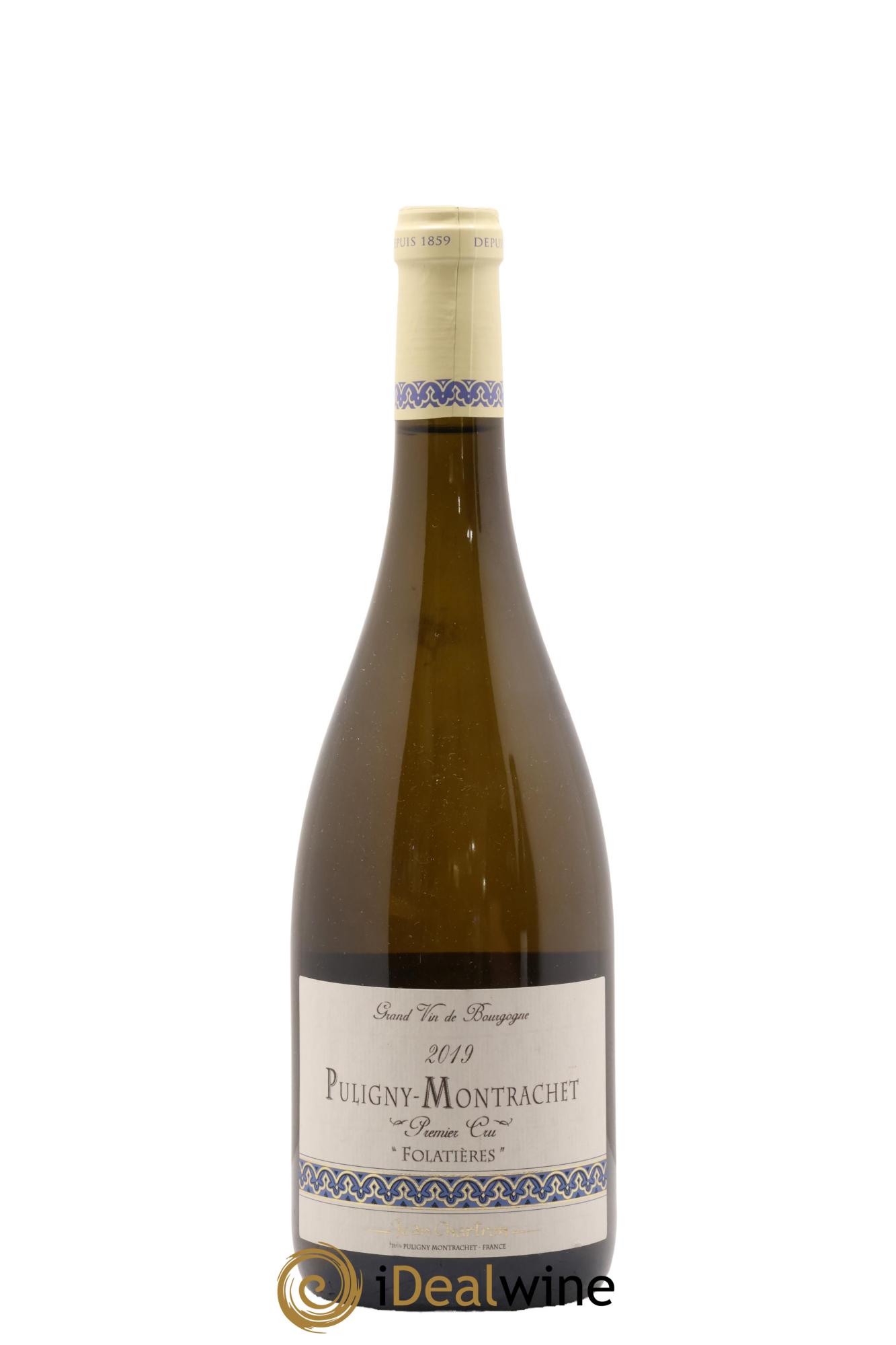 Puligny-Montrachet 1er Cru Folatières Jean Chartron (Domaine) 2019 - Lote de 1 botella - 0