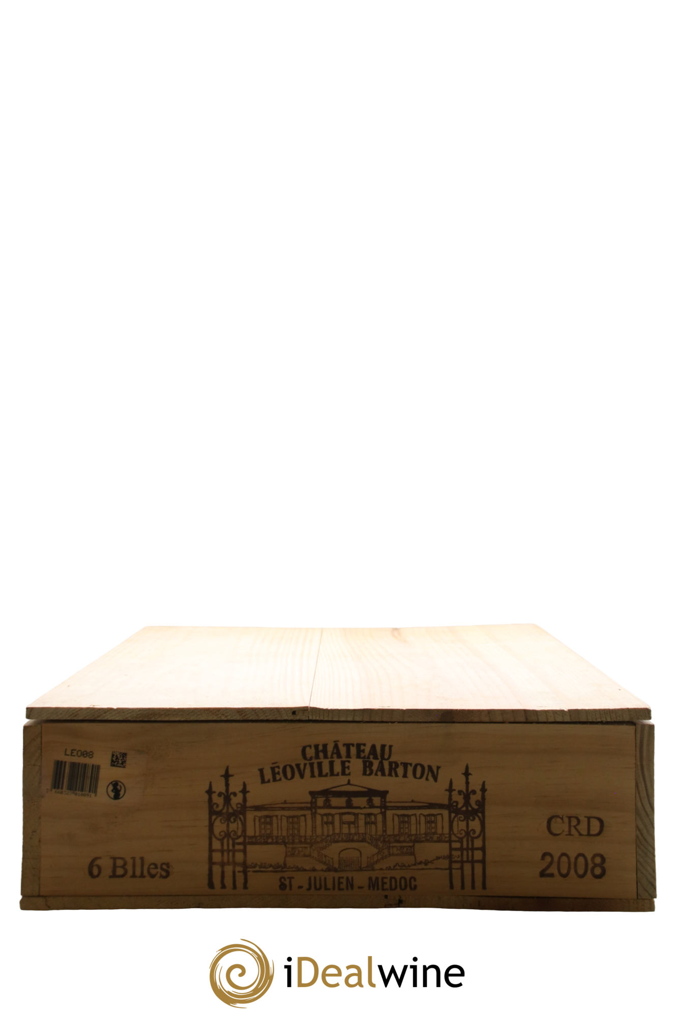 Château Léoville Barton 2ème Grand Cru Classé 2008 - Lot de 6 bouteilles - 1