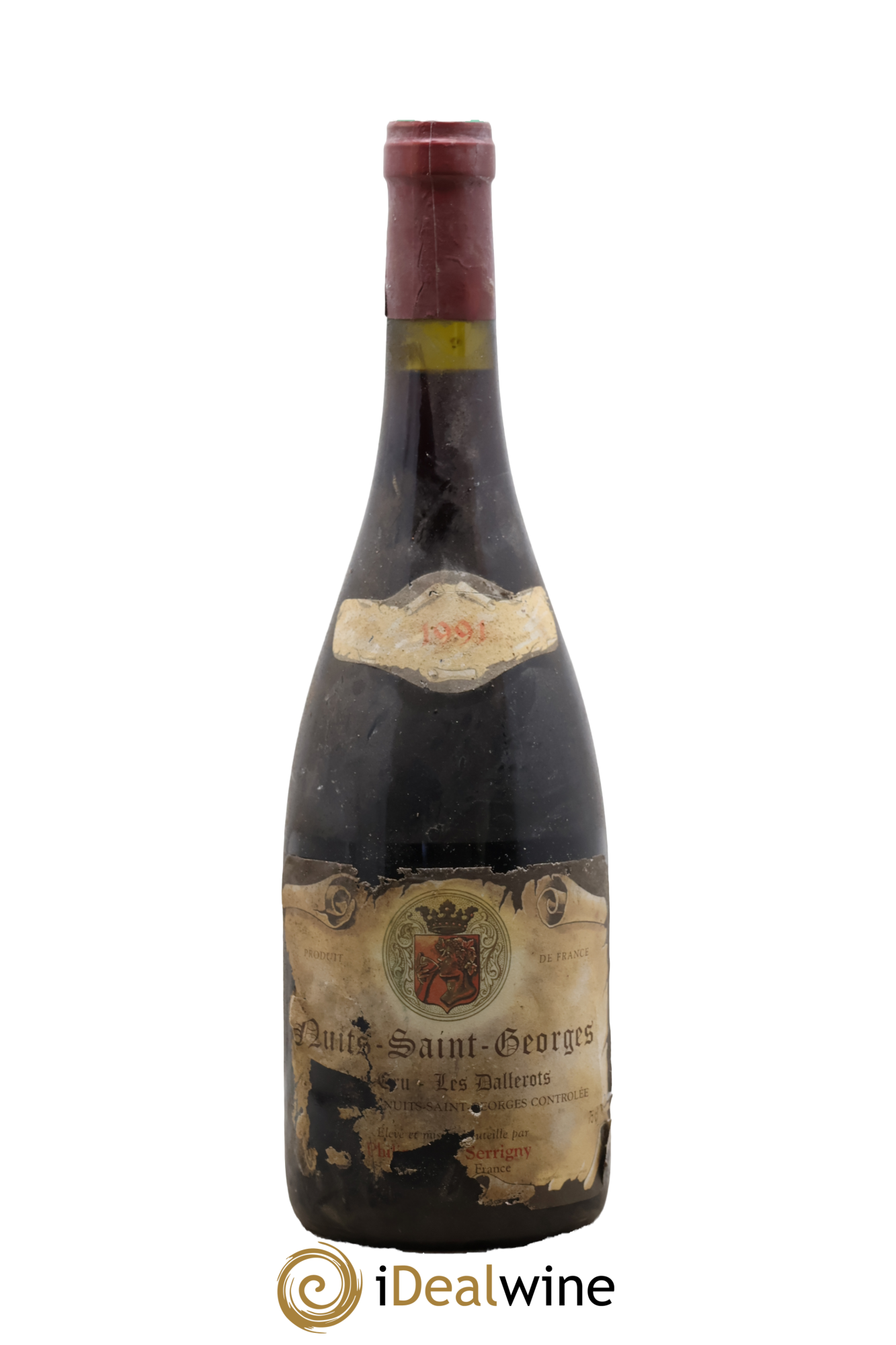 Nuits-Saint-Georges Les Vallerots 1991 - Lote de 1 botella - 0