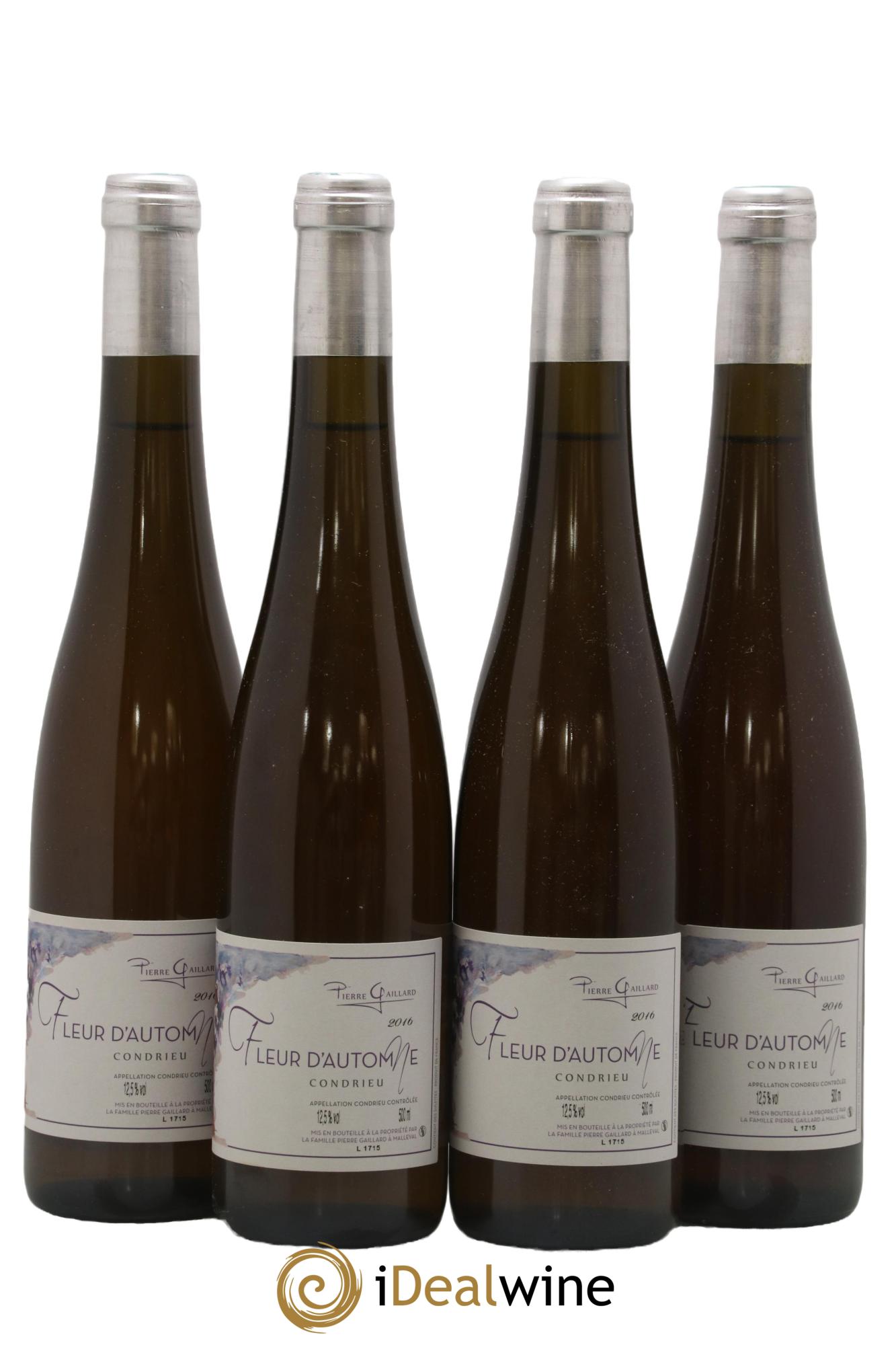 Condrieu Fleur D'Automne Pierre Gaillard 2016 - Posten von 4 Format 50cls - 0