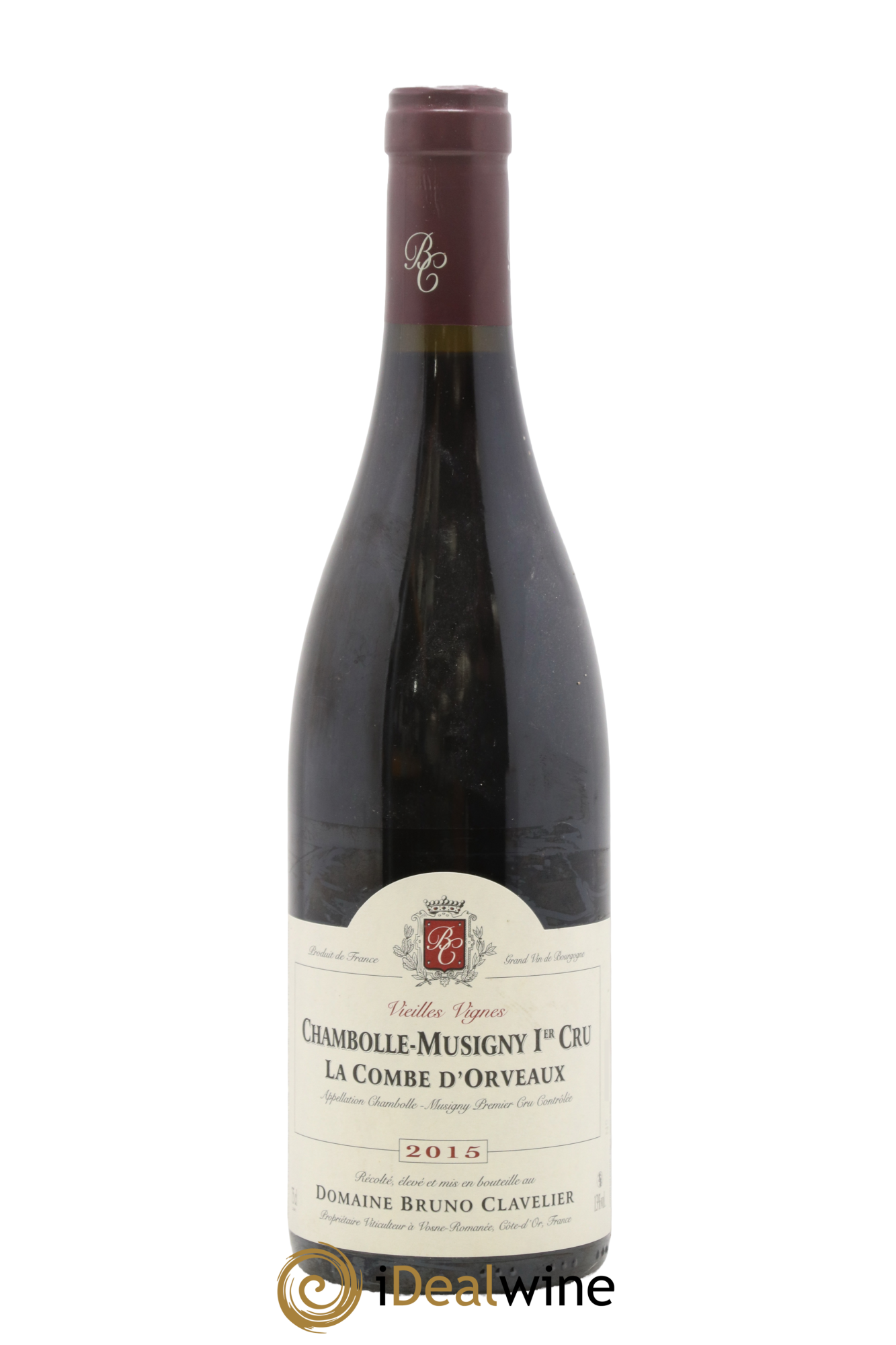 Chambolle-Musigny 1er Cru La Combe d'Orveaux Bruno Clavelier 2015 - Lot of 1 bottle - 0